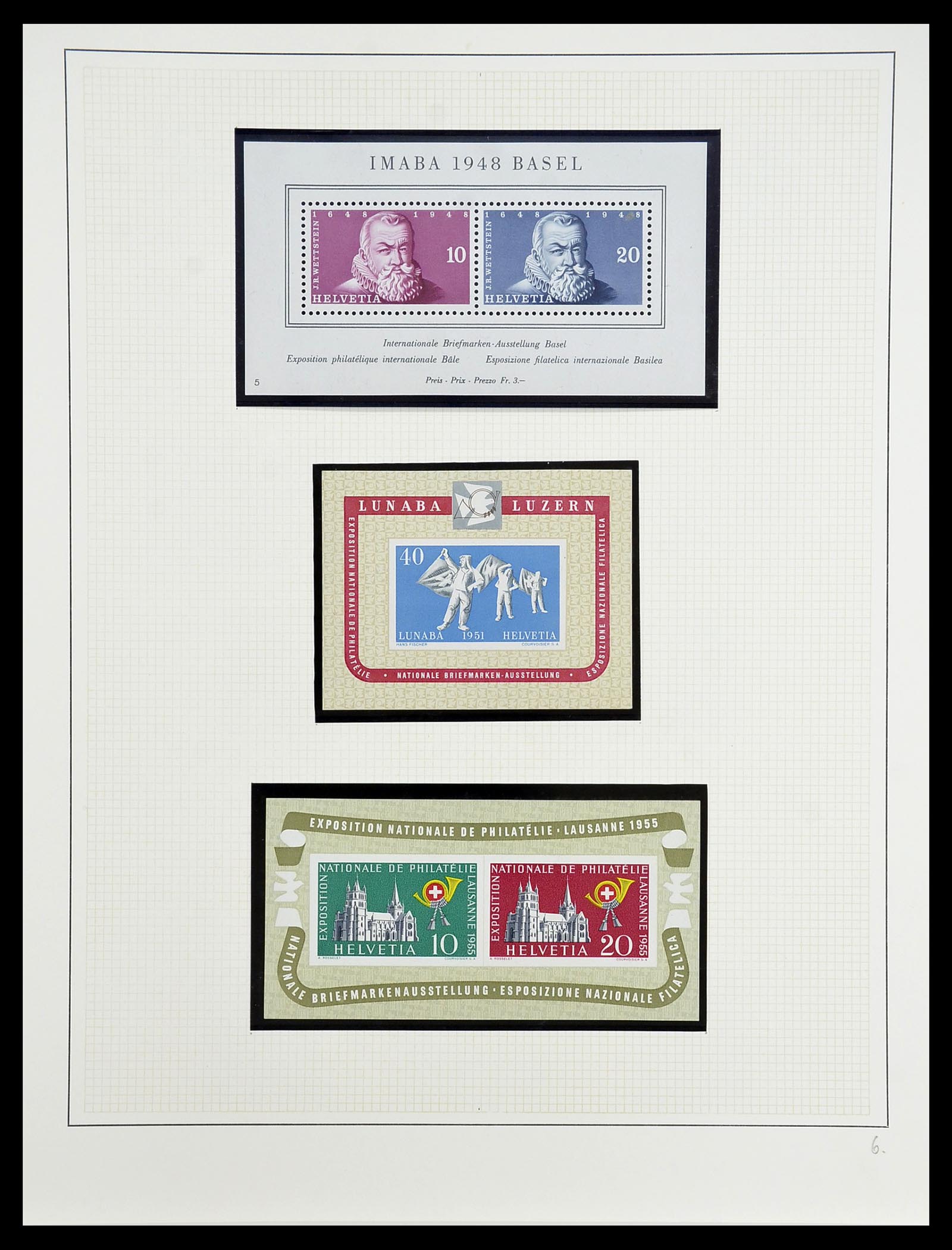 34204 247 - Postzegelverzameling 34204 Zwitserland 1862-2001.
