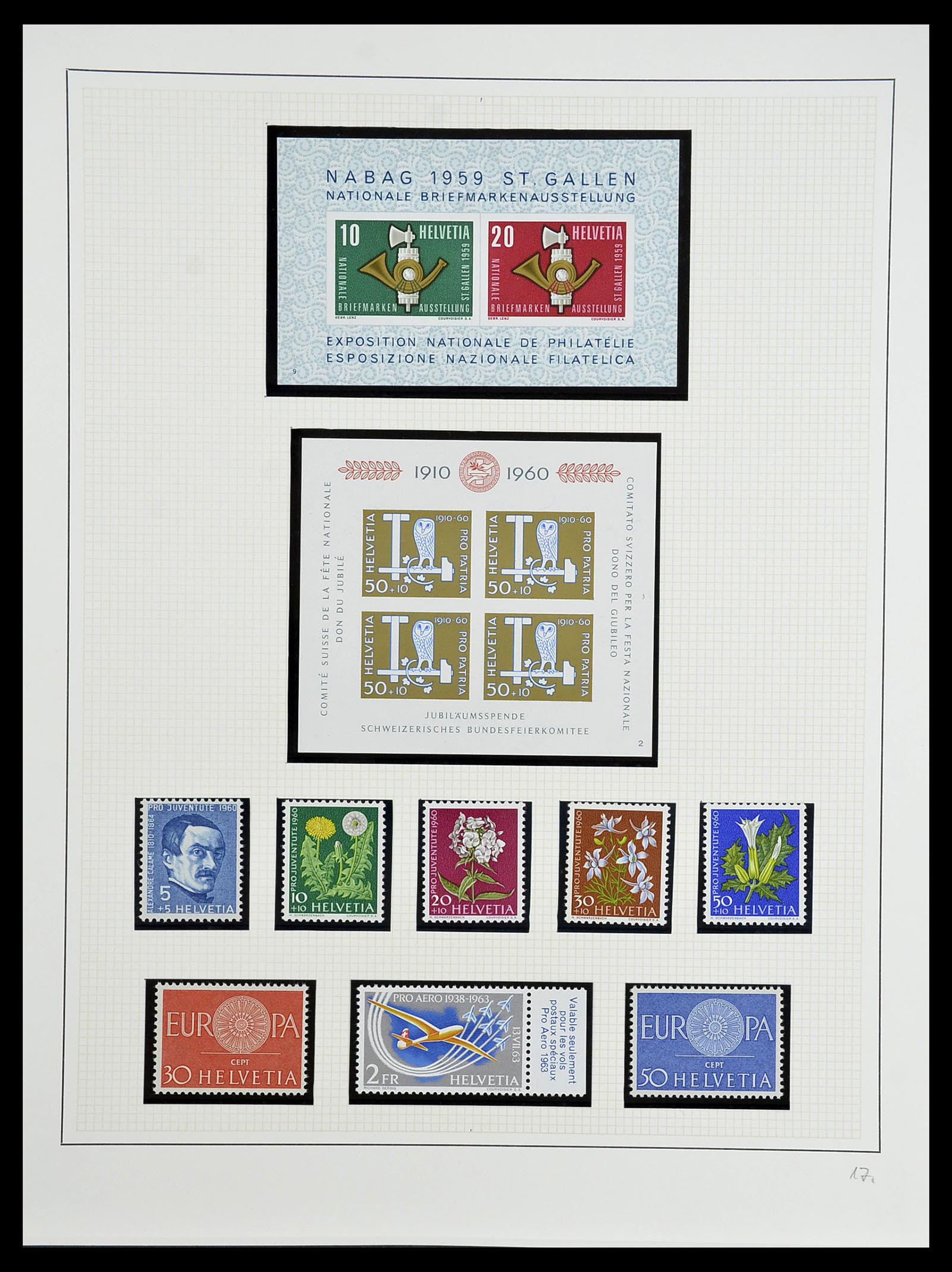 34204 258 - Postzegelverzameling 34204 Zwitserland 1862-2001.