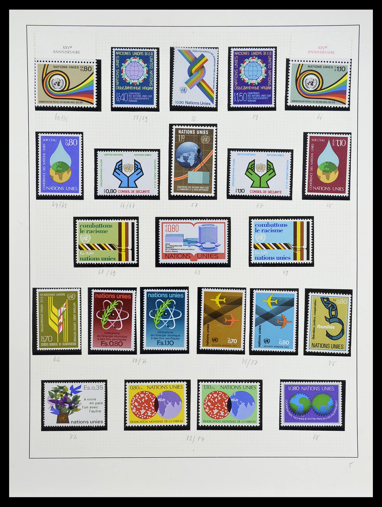 34204 263 - Postzegelverzameling 34204 Zwitserland 1862-2001.
