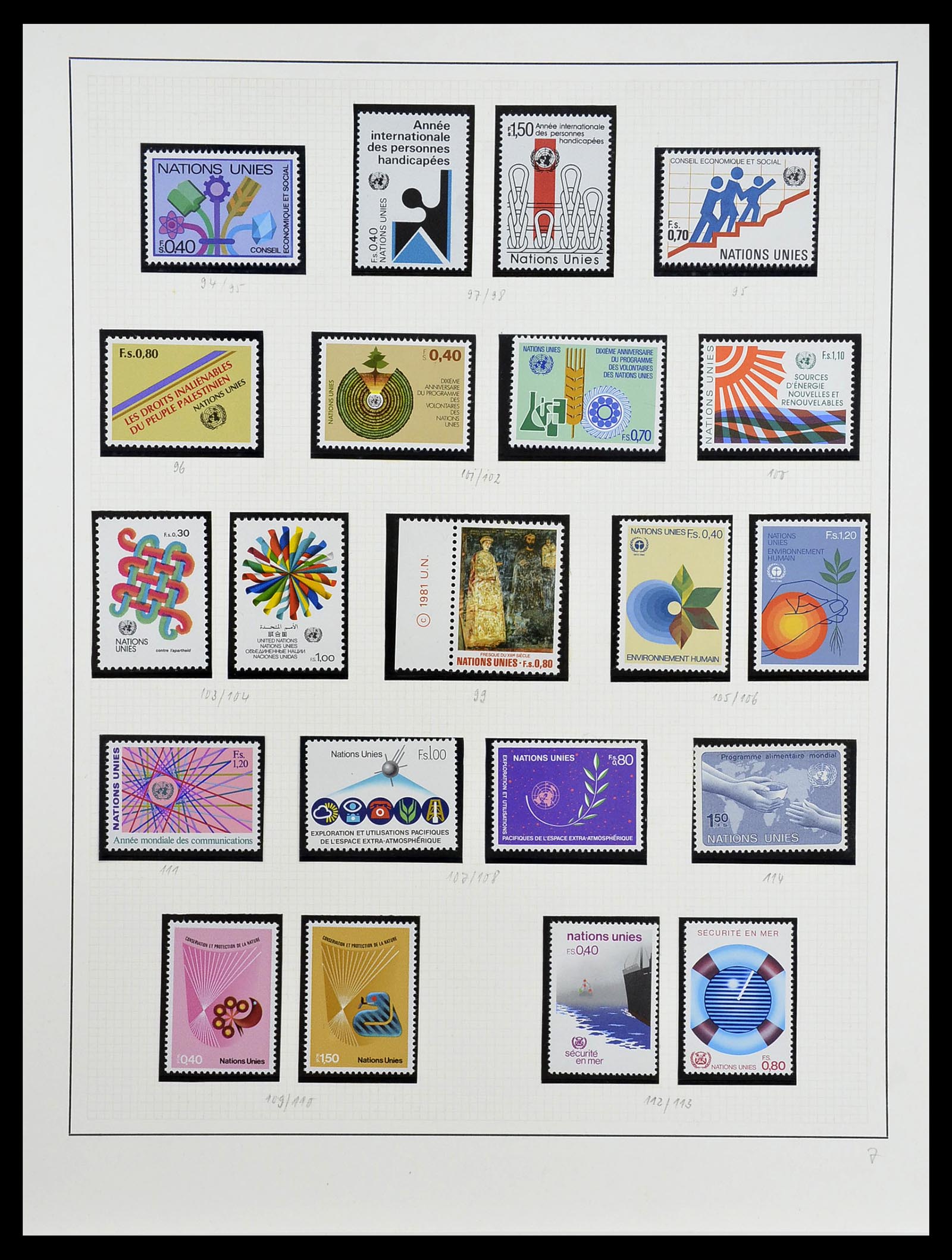 34204 265 - Postzegelverzameling 34204 Zwitserland 1862-2001.