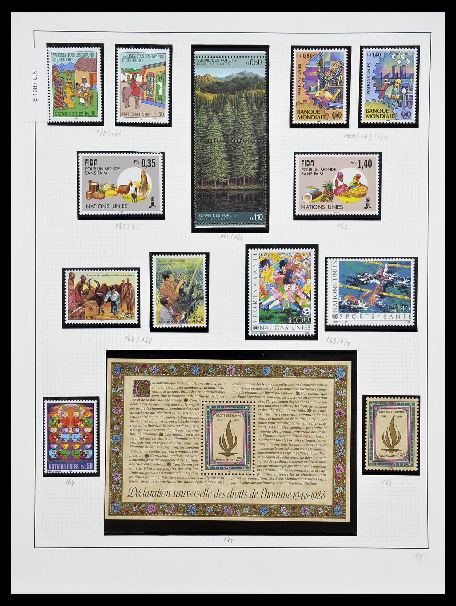 34204 268 - Postzegelverzameling 34204 Zwitserland 1862-2001.