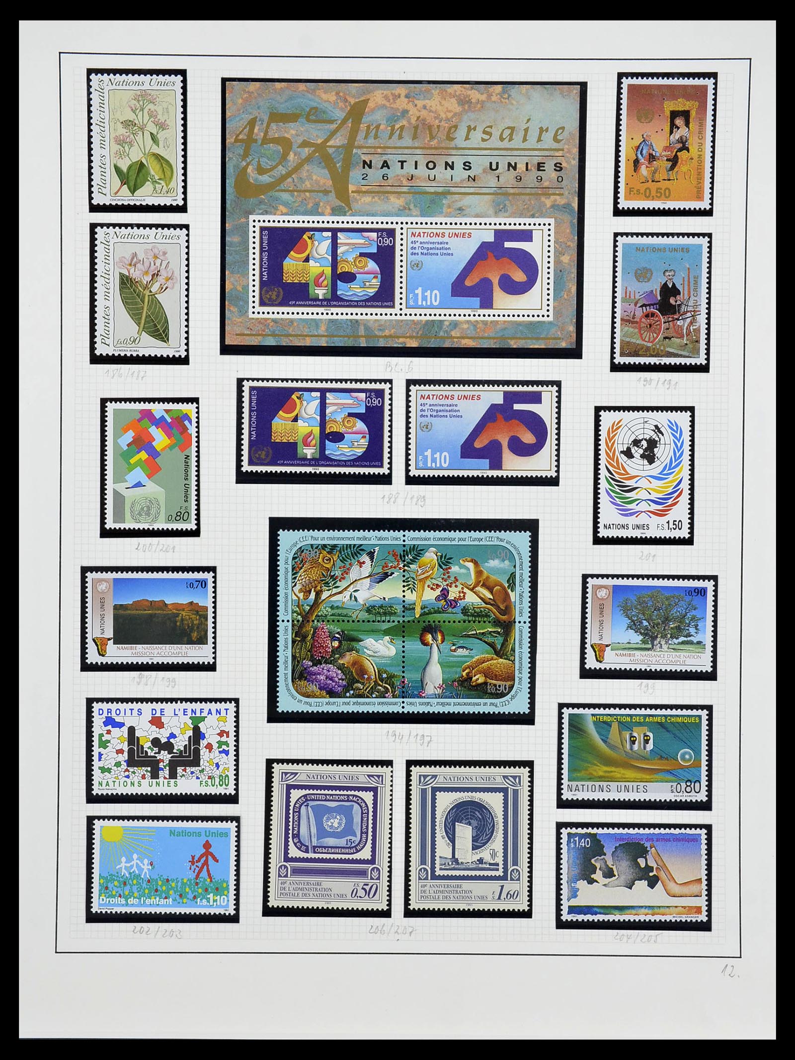 34204 270 - Postzegelverzameling 34204 Zwitserland 1862-2001.