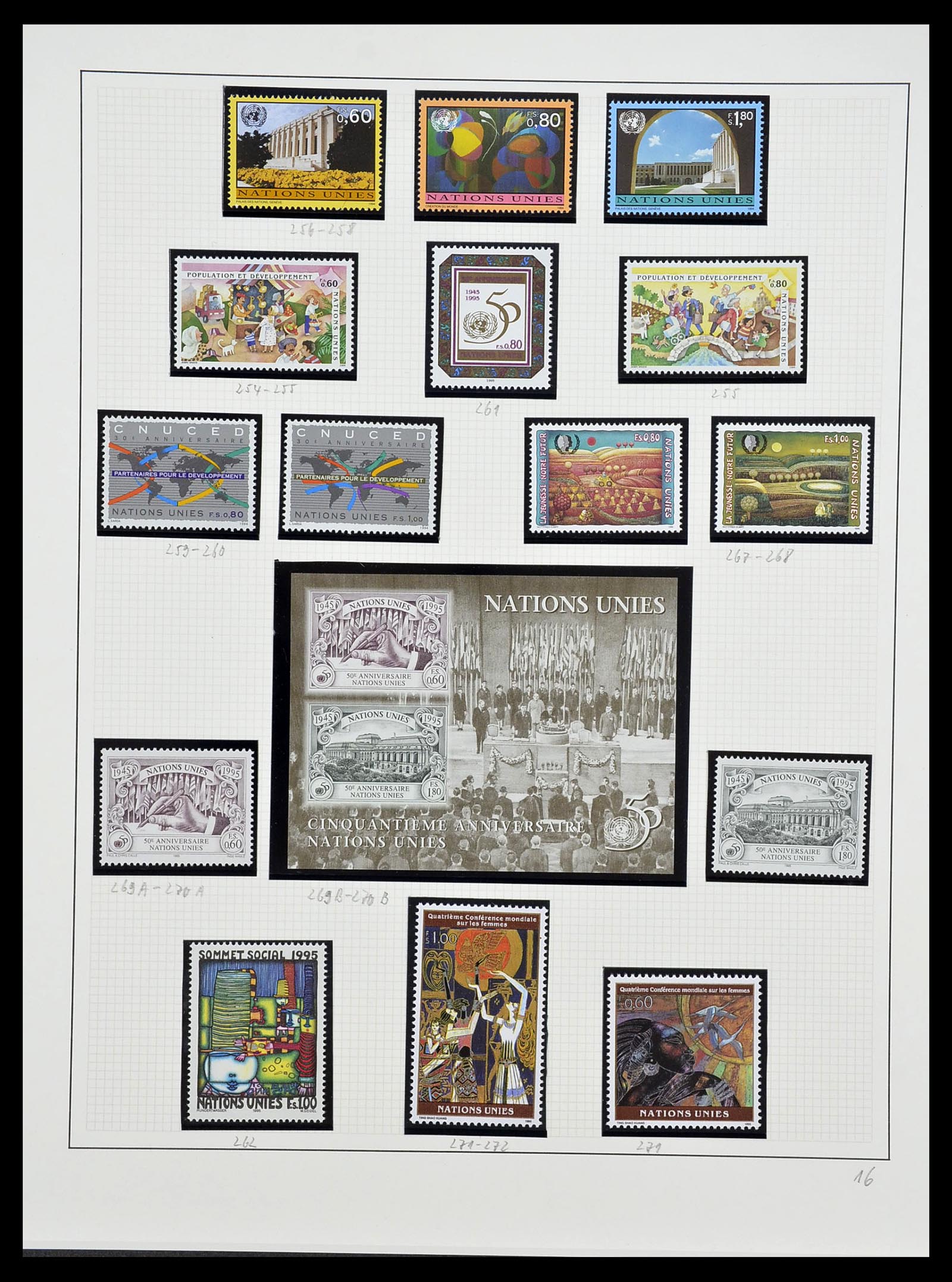 34204 274 - Postzegelverzameling 34204 Zwitserland 1862-2001.