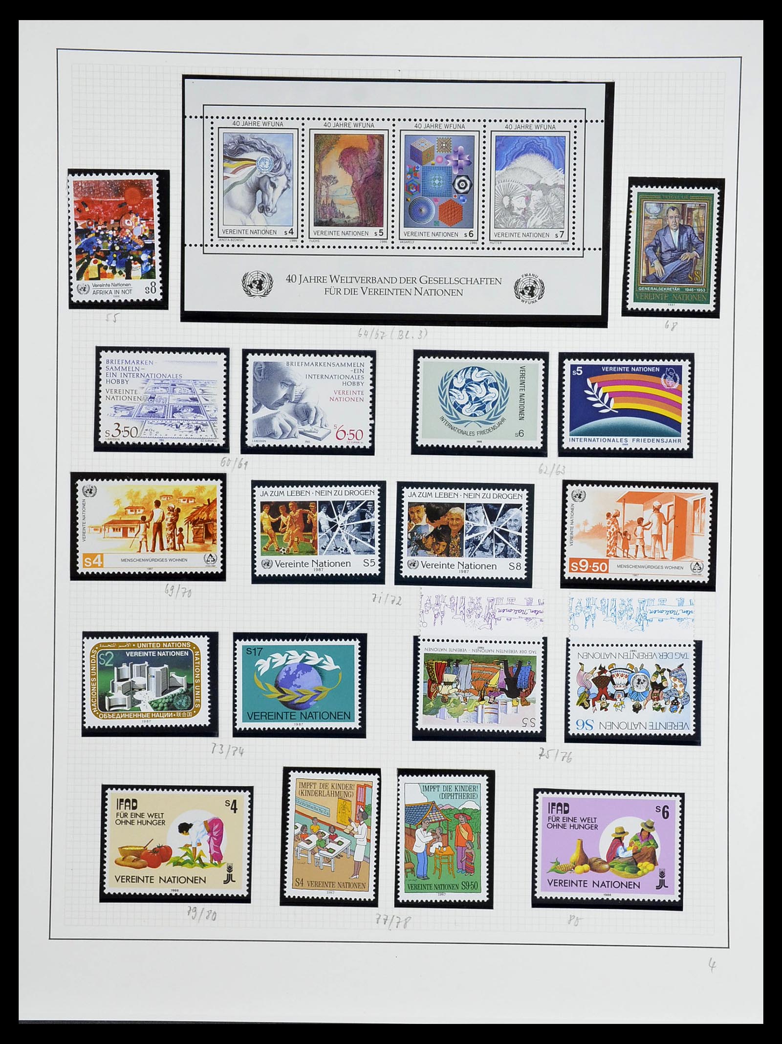 34204 279 - Postzegelverzameling 34204 Zwitserland 1862-2001.