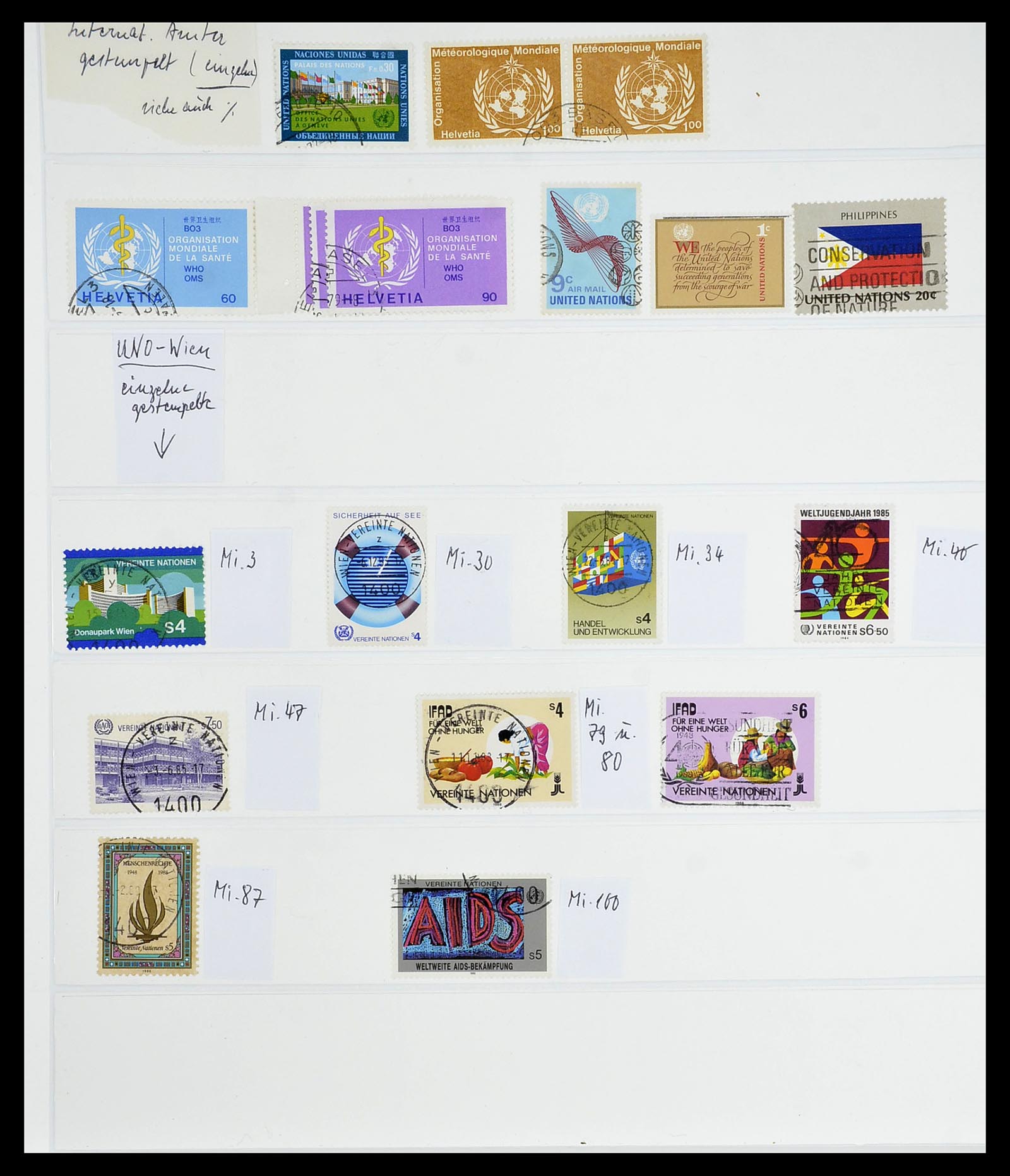 34204 288 - Postzegelverzameling 34204 Zwitserland 1862-2001.