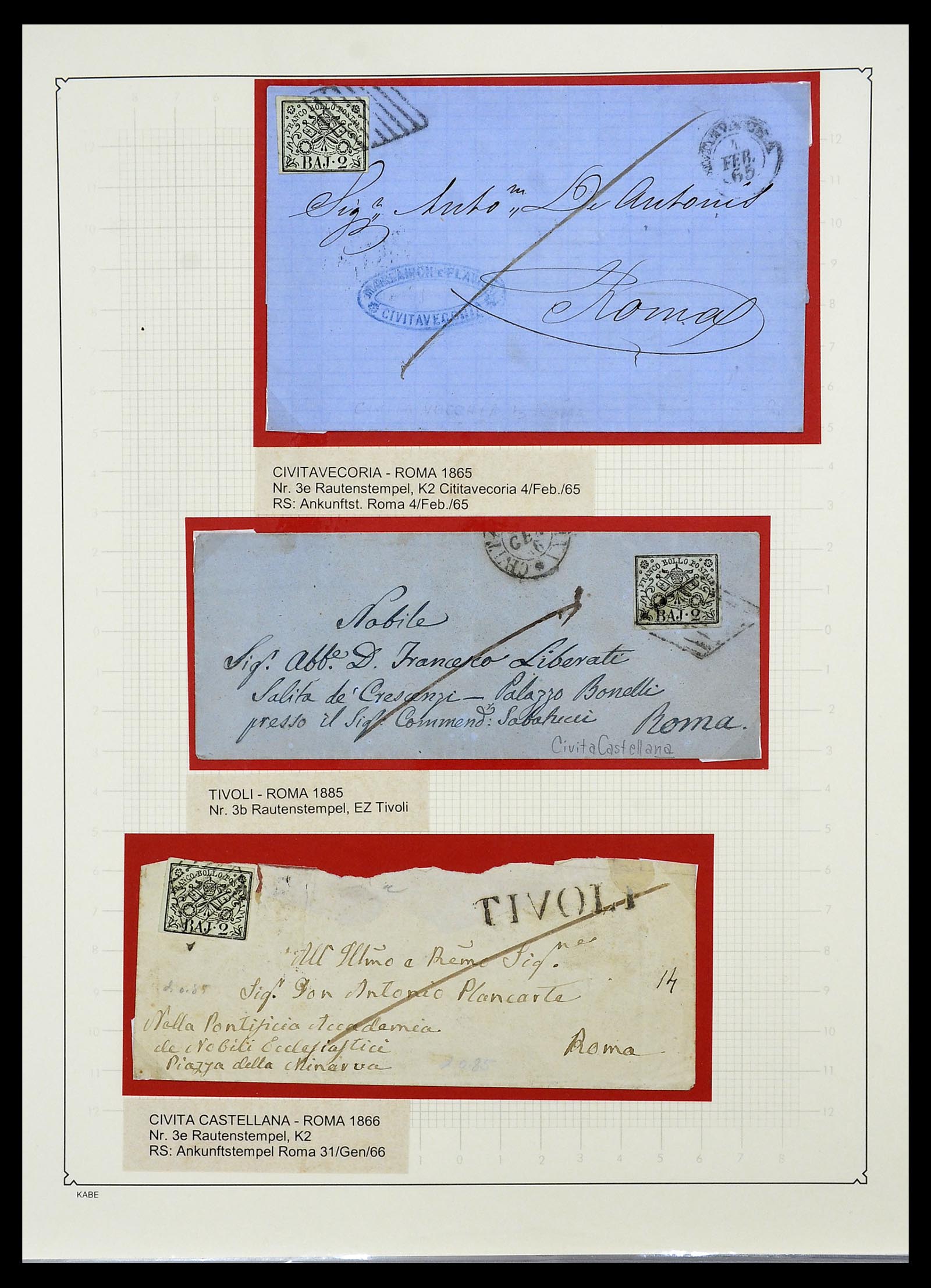 34205 004 - Postzegelverzameling 34205 Italiaanse Staten 1653(!!)-1872.