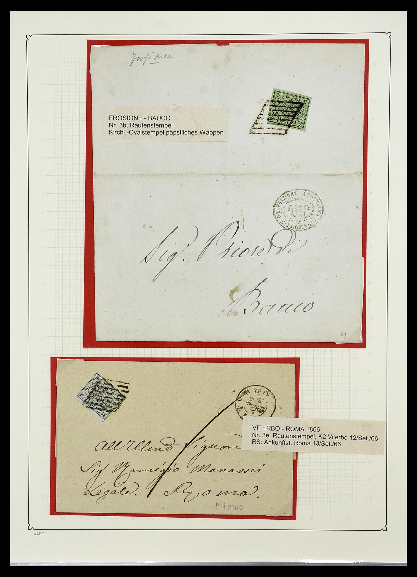 34205 006 - Postzegelverzameling 34205 Italiaanse Staten 1653(!!)-1872.