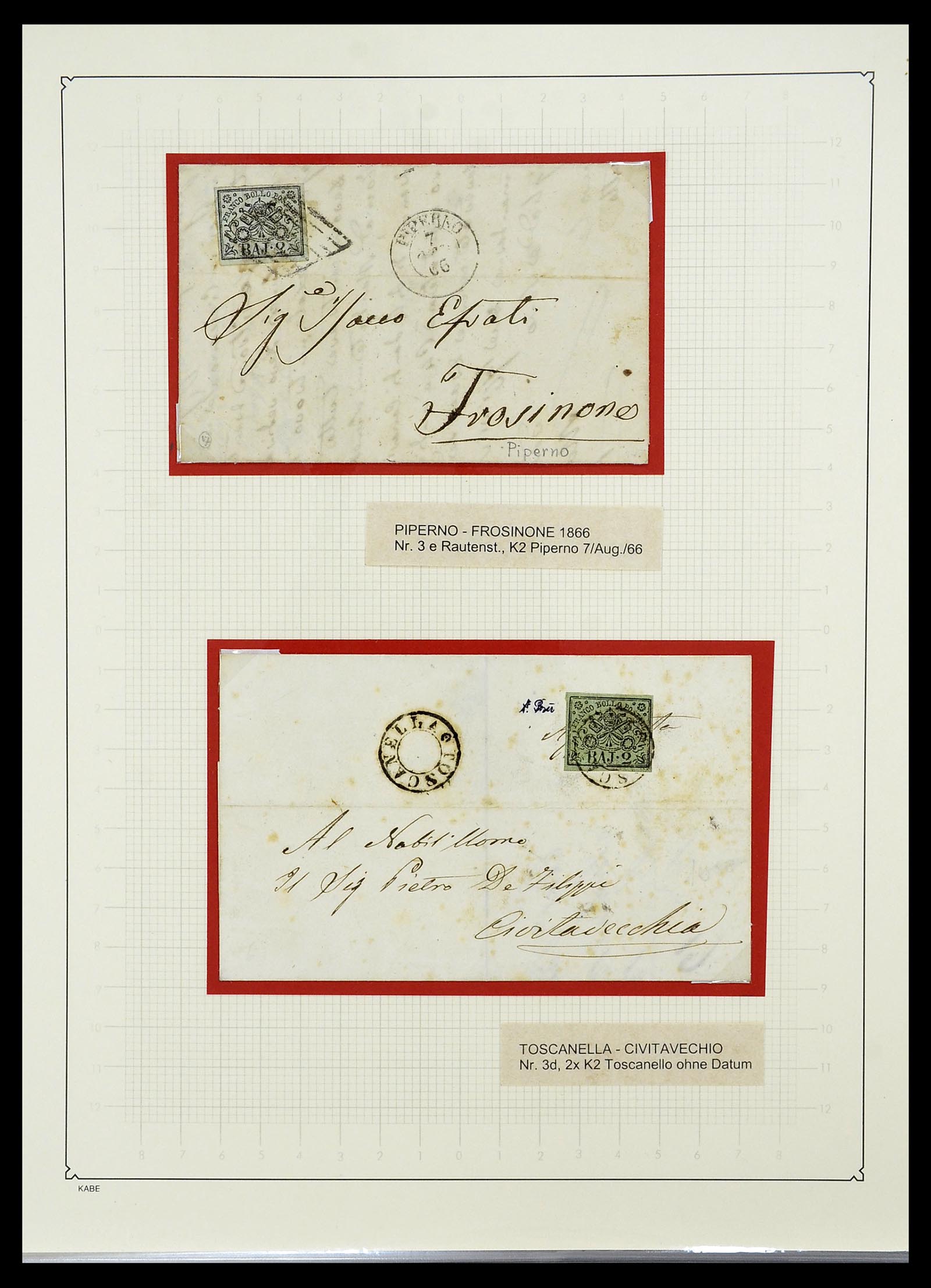 34205 008 - Postzegelverzameling 34205 Italiaanse Staten 1653(!!)-1872.