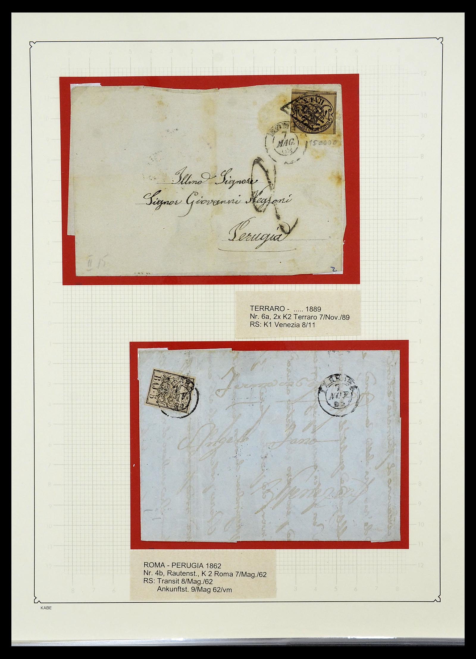 34205 011 - Postzegelverzameling 34205 Italiaanse Staten 1653(!!)-1872.