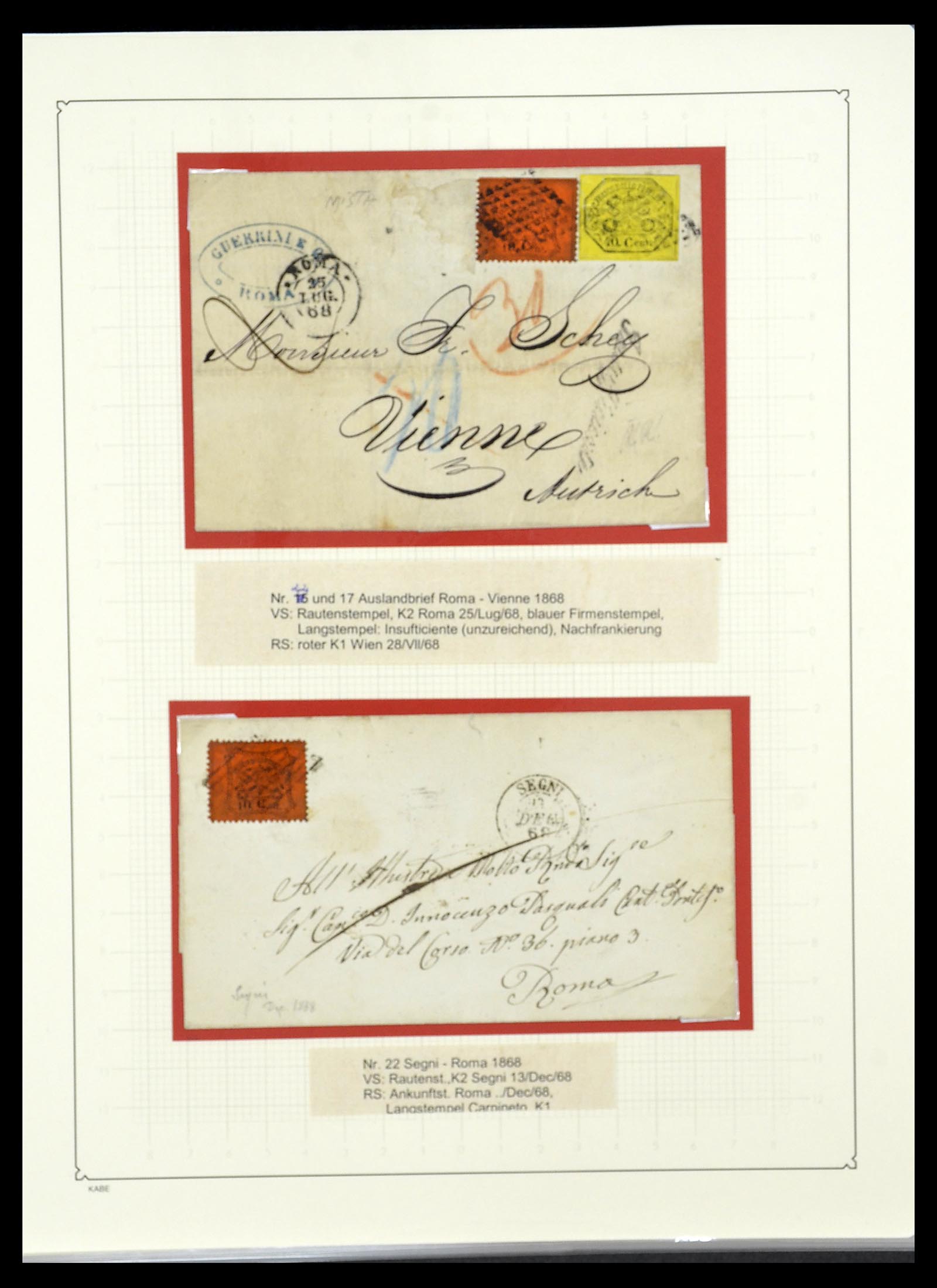 34205 021 - Stamp collection 34205 Italian States 1653(!!)-1872.