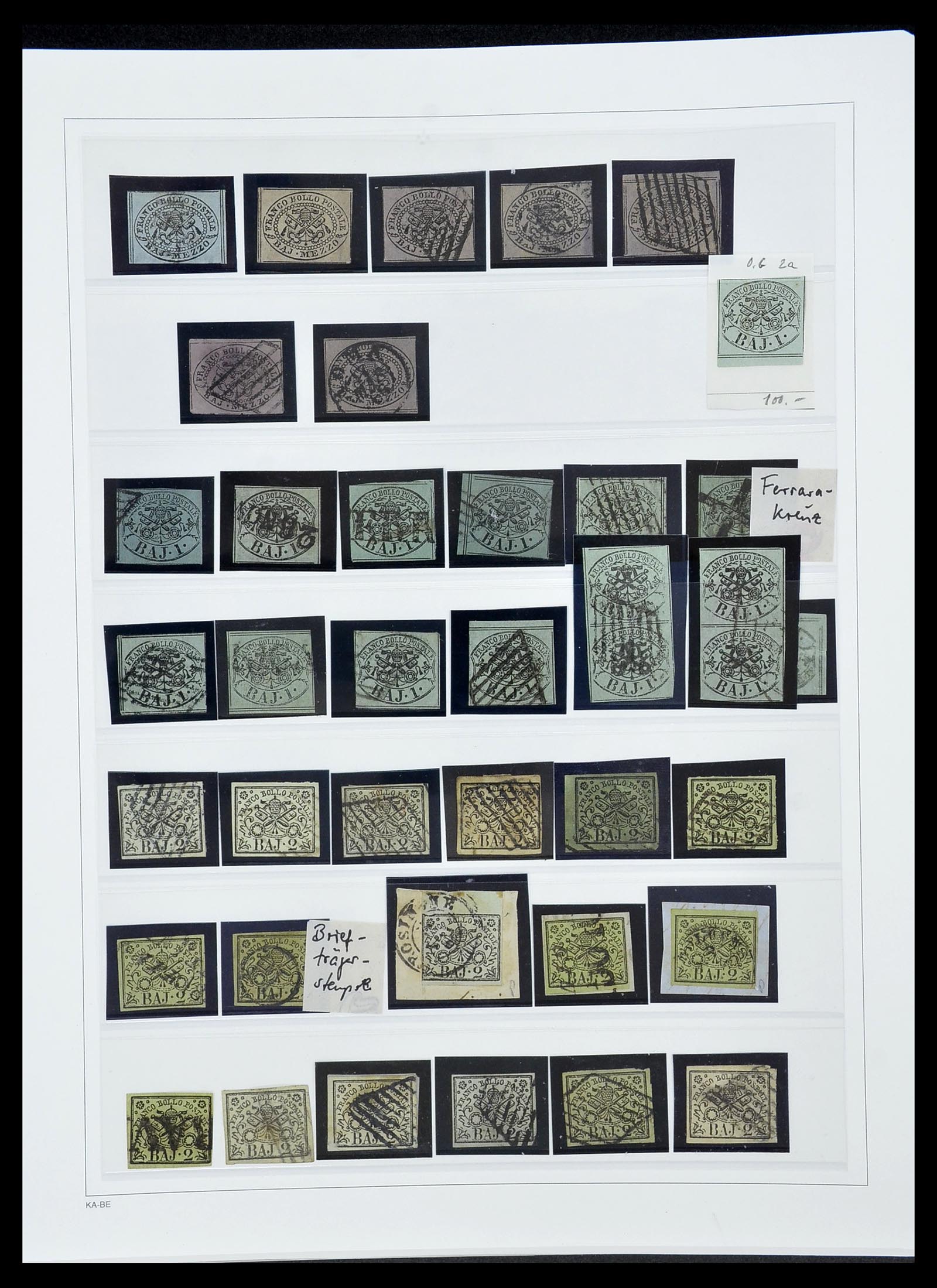 34205 029 - Stamp collection 34205 Italian States 1653(!!)-1872.