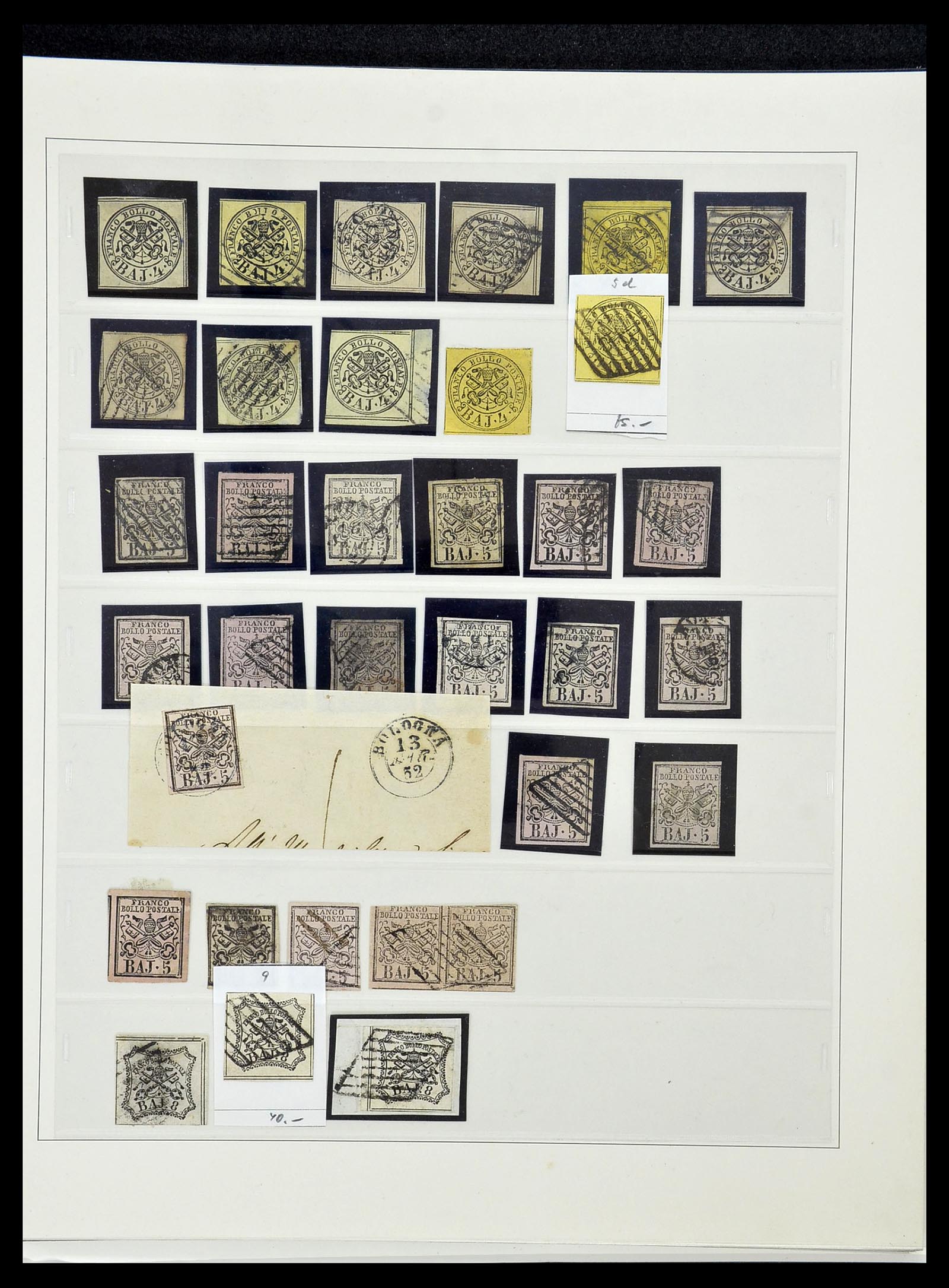 34205 031 - Stamp collection 34205 Italian States 1653(!!)-1872.