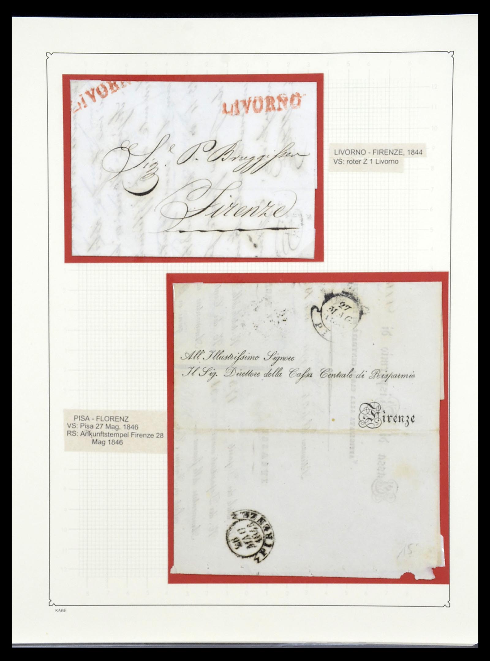34205 046 - Postzegelverzameling 34205 Italiaanse Staten 1653(!!)-1872.