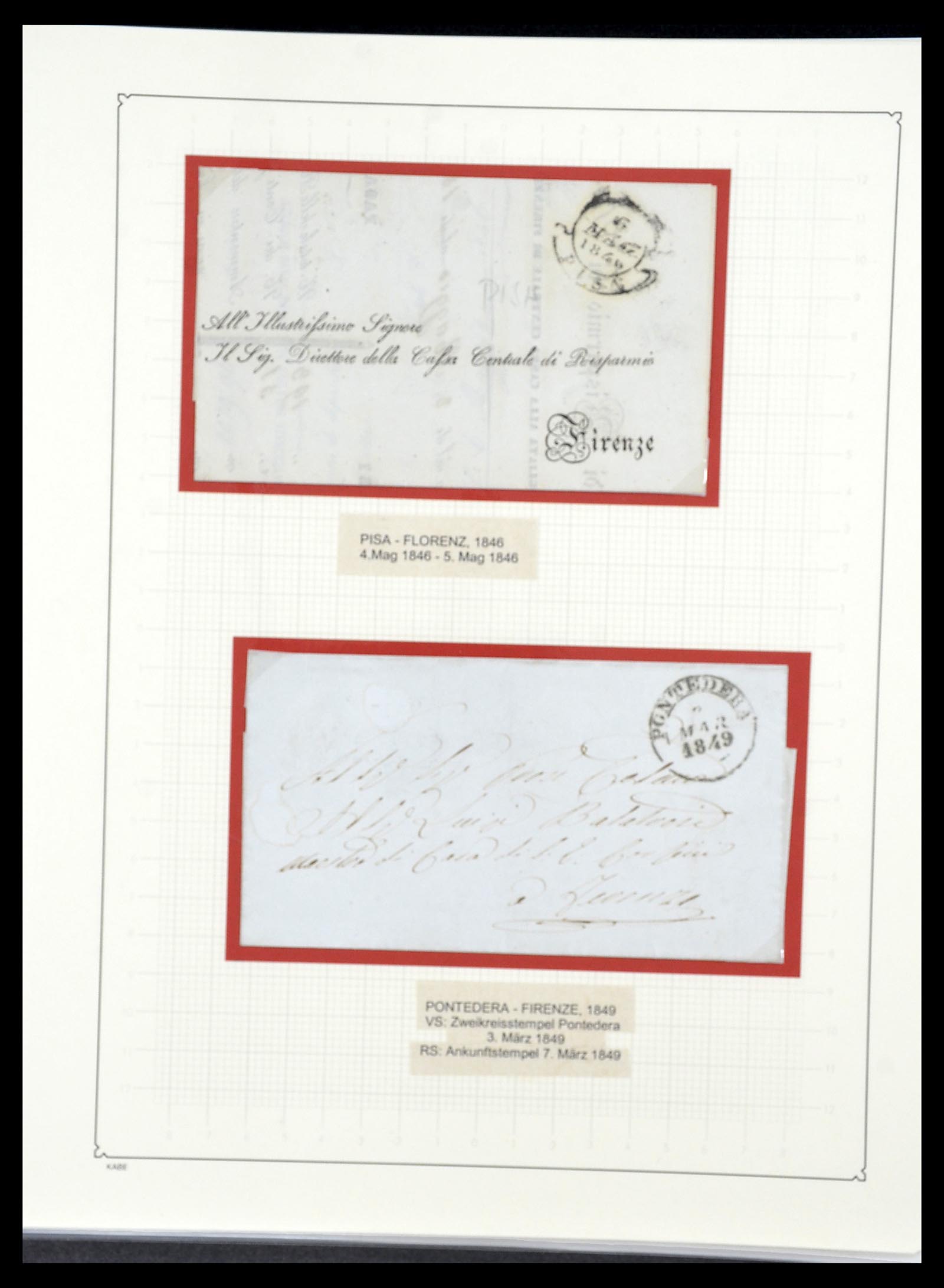 34205 047 - Postzegelverzameling 34205 Italiaanse Staten 1653(!!)-1872.