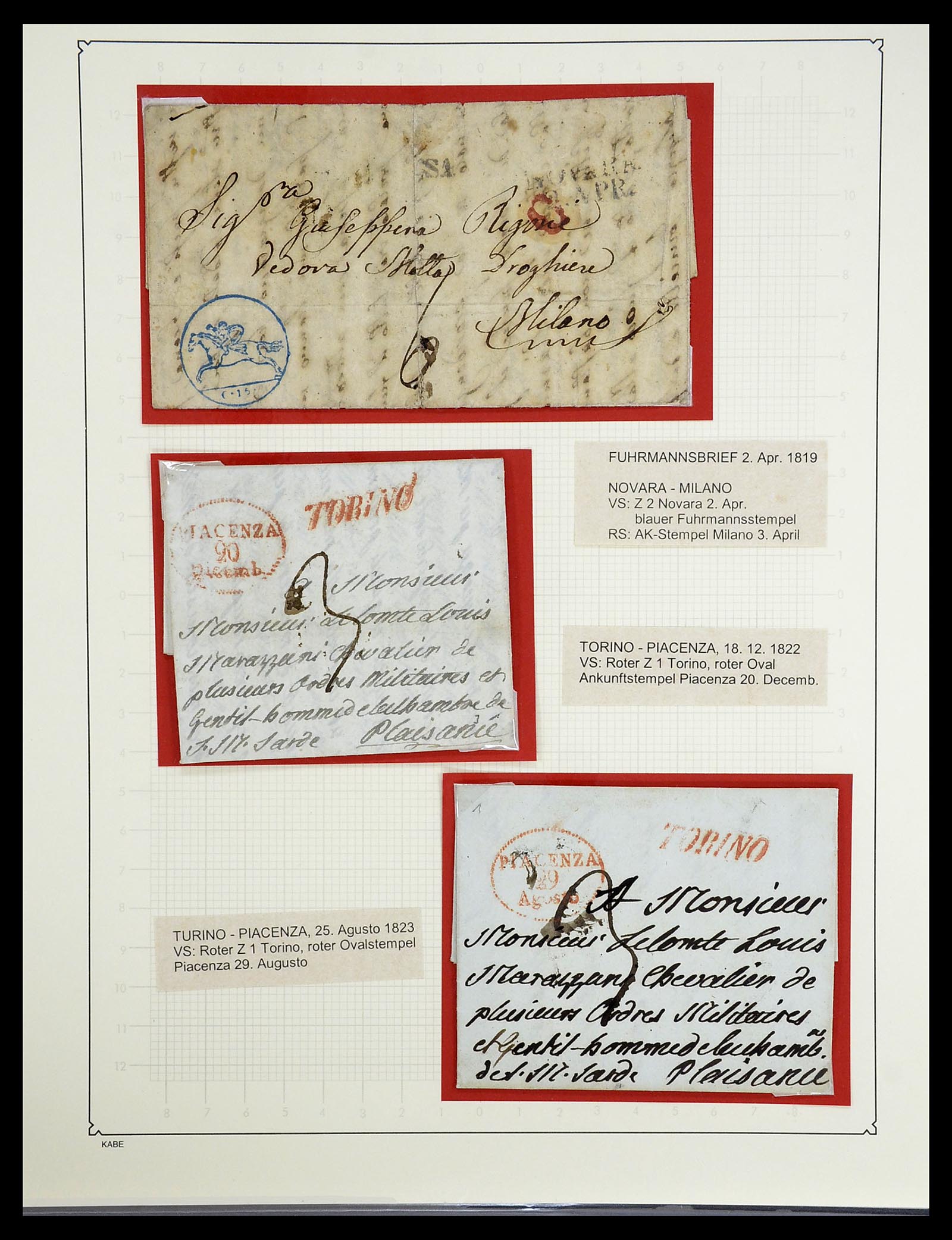 34205 059 - Postzegelverzameling 34205 Italiaanse Staten 1653(!!)-1872.