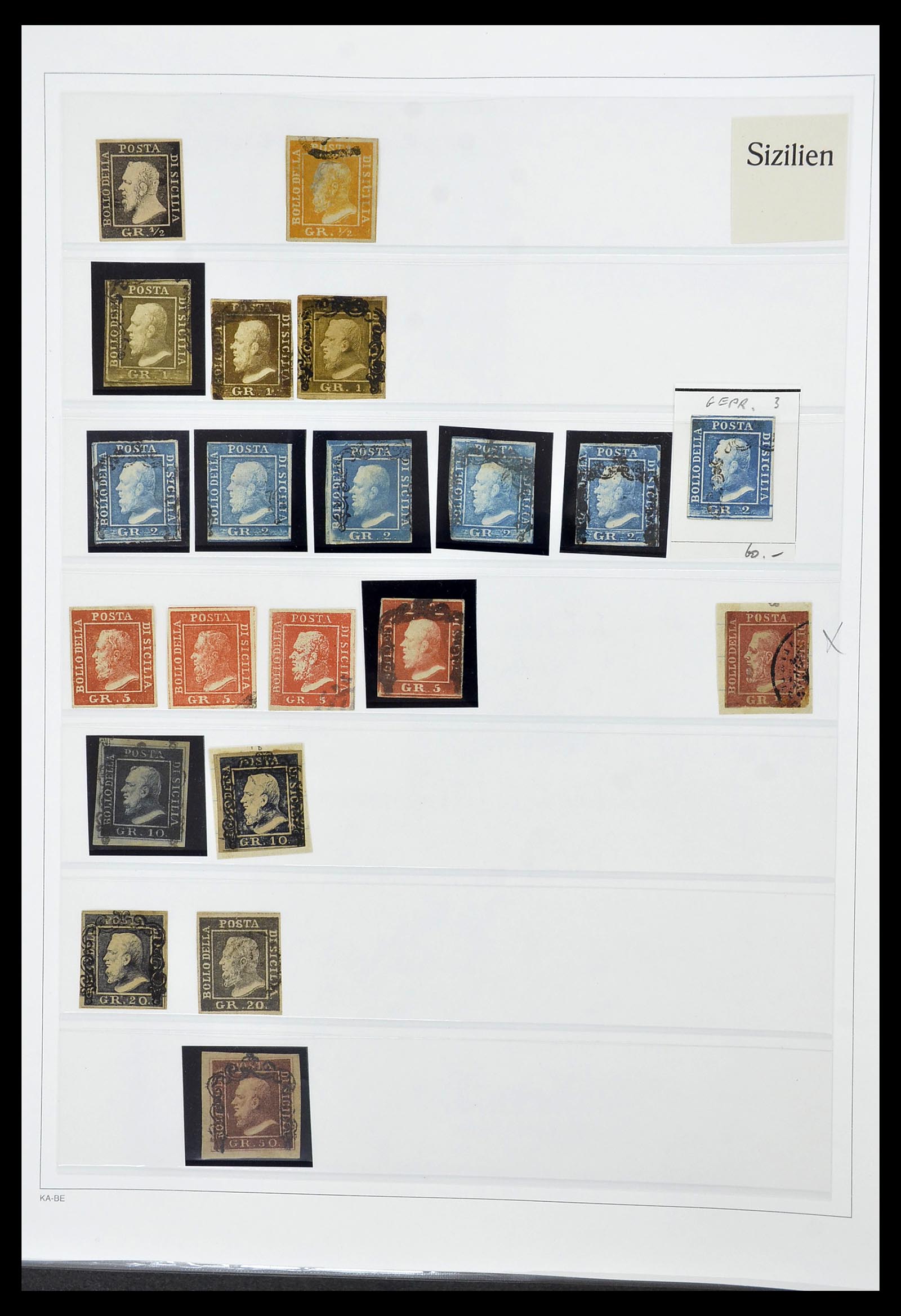 34205 090 - Postzegelverzameling 34205 Italiaanse Staten 1653(!!)-1872.