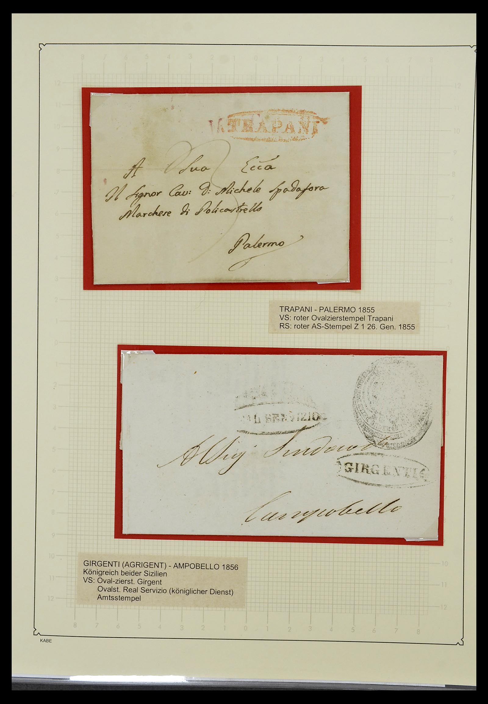 34205 095 - Postzegelverzameling 34205 Italiaanse Staten 1653(!!)-1872.