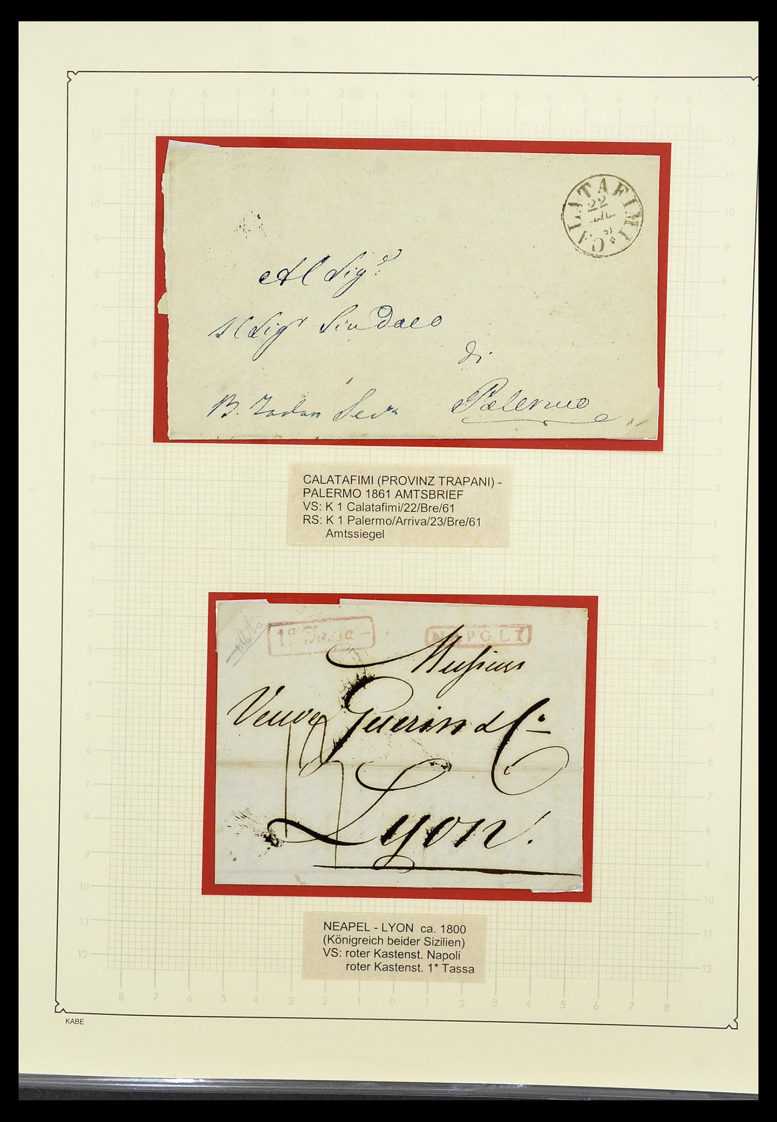 34205 096 - Postzegelverzameling 34205 Italiaanse Staten 1653(!!)-1872.