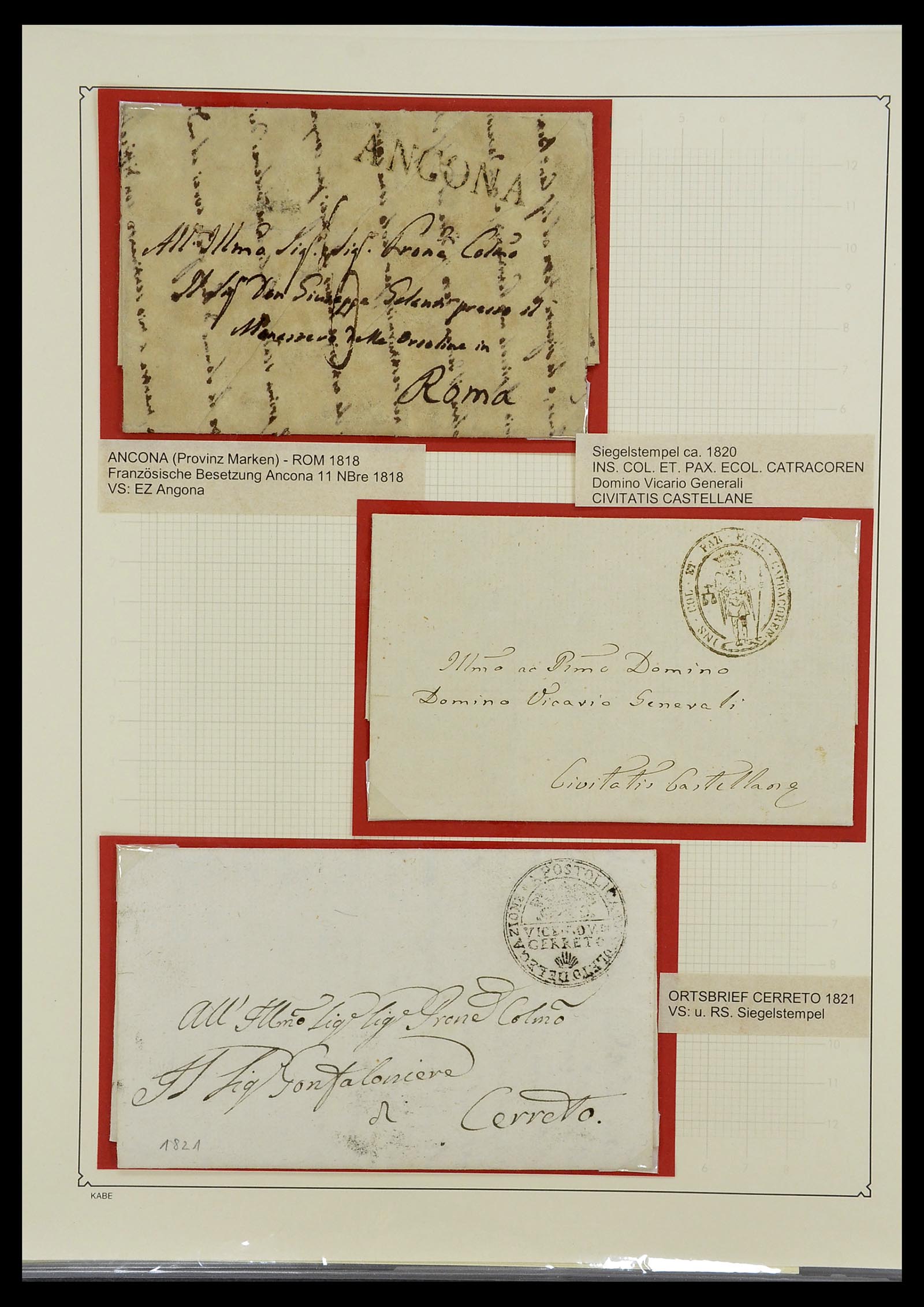 34205 101 - Postzegelverzameling 34205 Italiaanse Staten 1653(!!)-1872.
