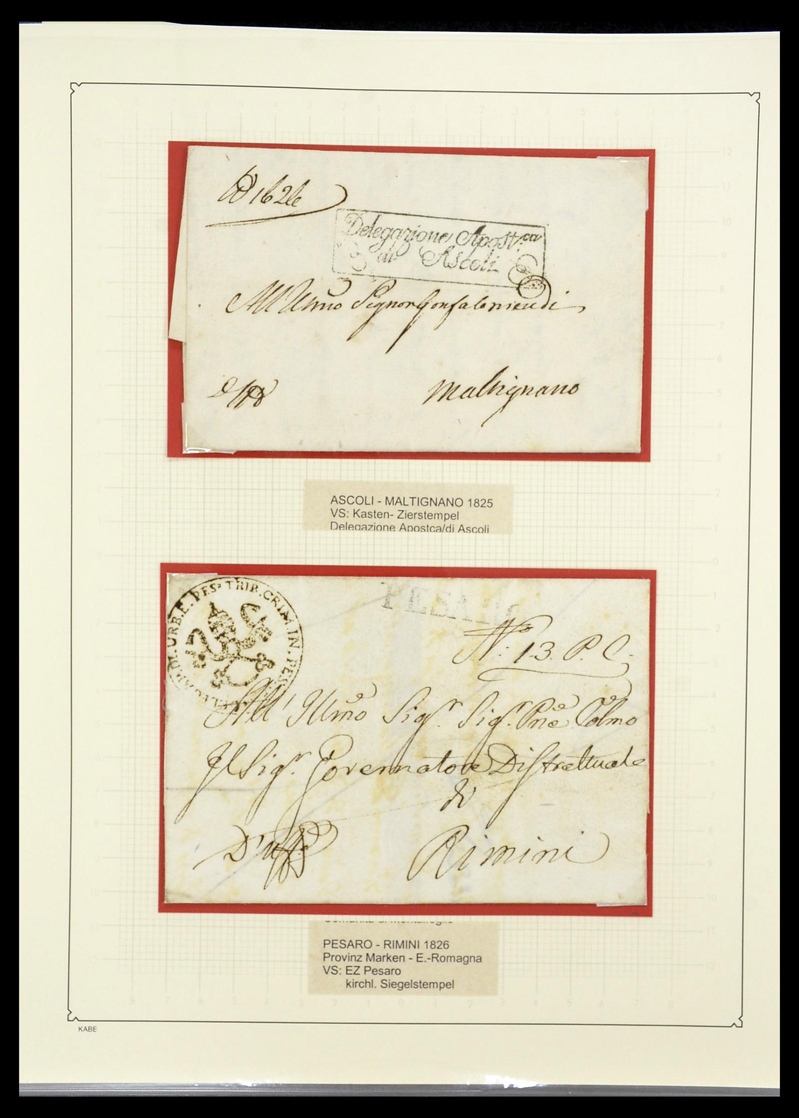 34205 103 - Postzegelverzameling 34205 Italiaanse Staten 1653(!!)-1872.