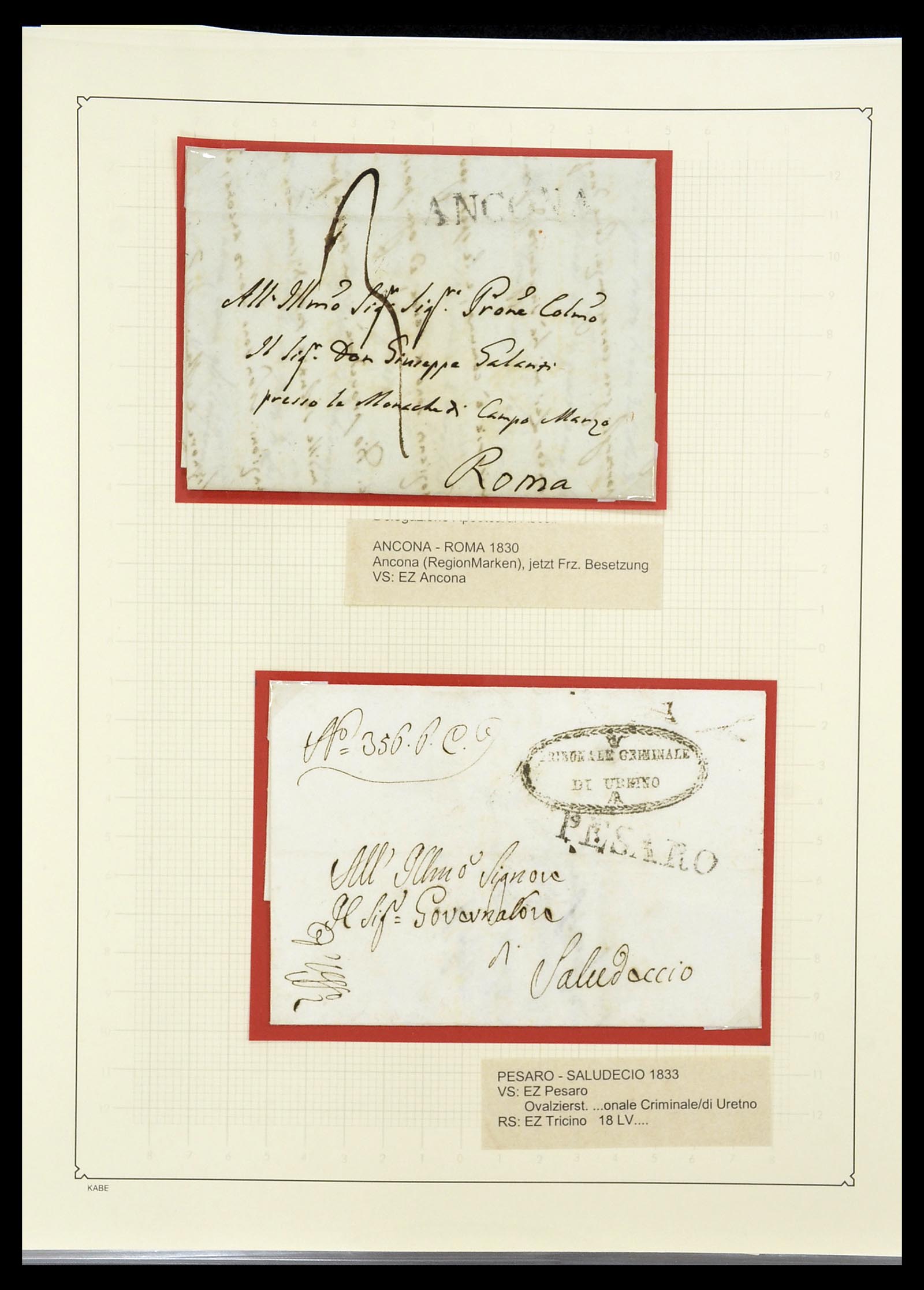 34205 104 - Postzegelverzameling 34205 Italiaanse Staten 1653(!!)-1872.