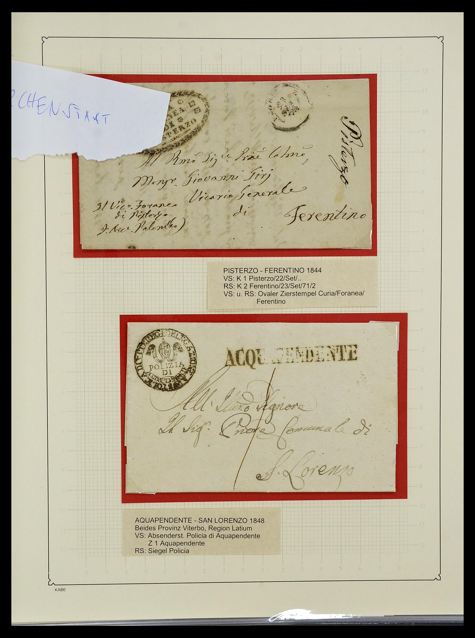 34205 110 - Postzegelverzameling 34205 Italiaanse Staten 1653(!!)-1872.