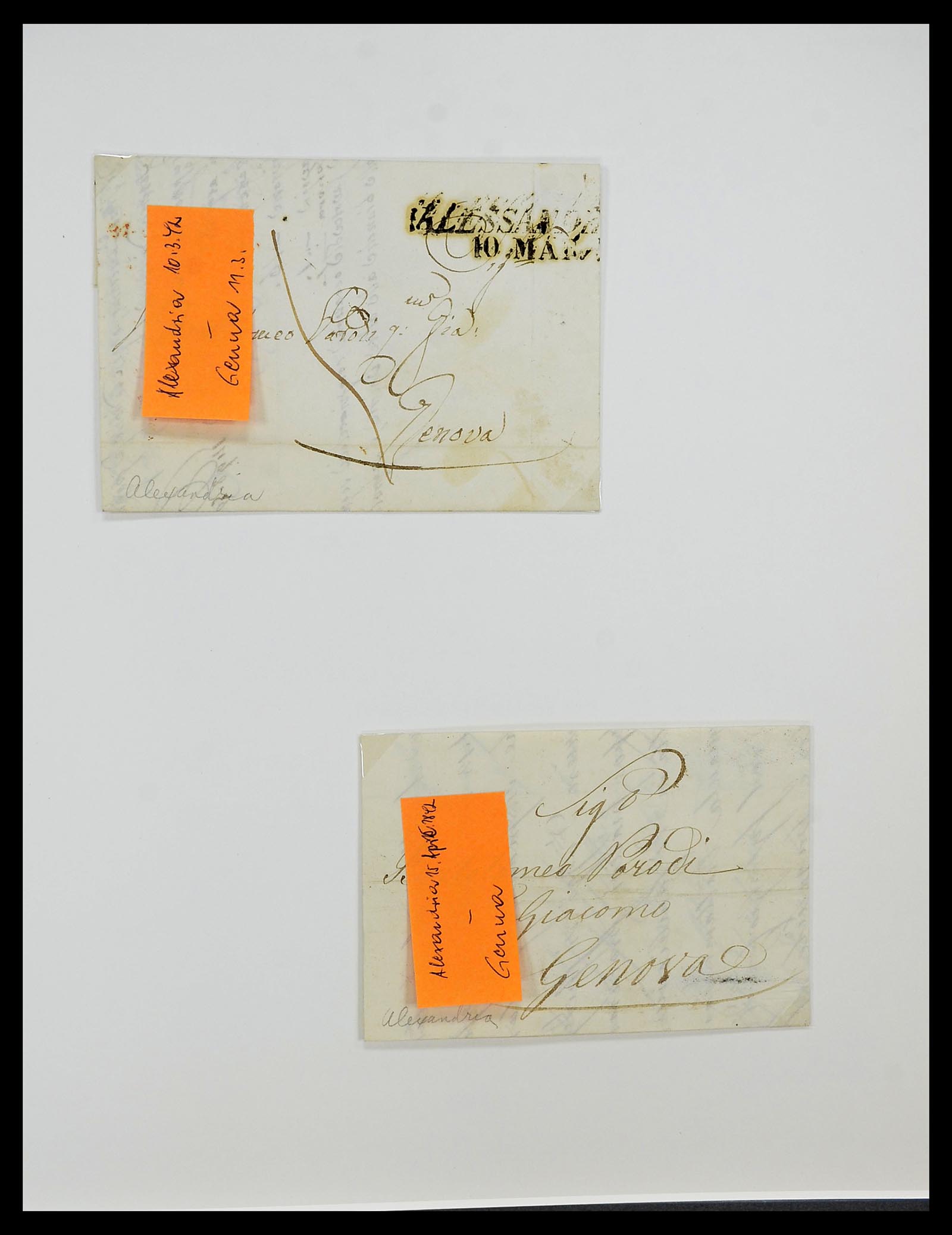 34205 122 - Postzegelverzameling 34205 Italiaanse Staten 1653(!!)-1872.