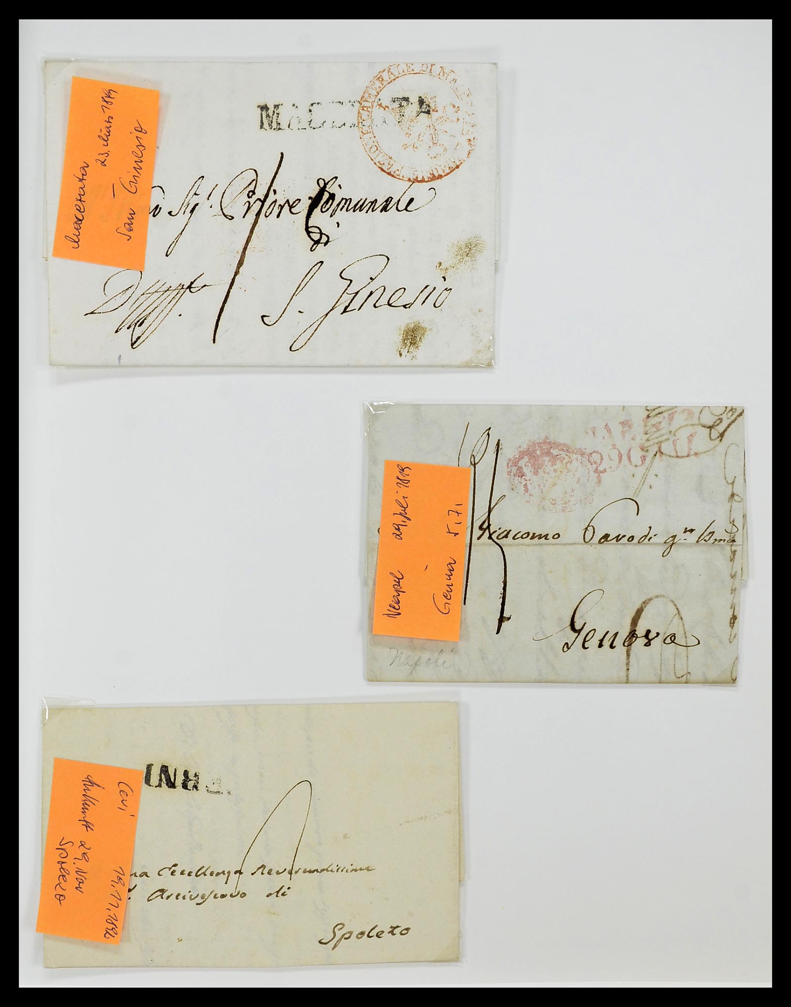 34205 124 - Postzegelverzameling 34205 Italiaanse Staten 1653(!!)-1872.