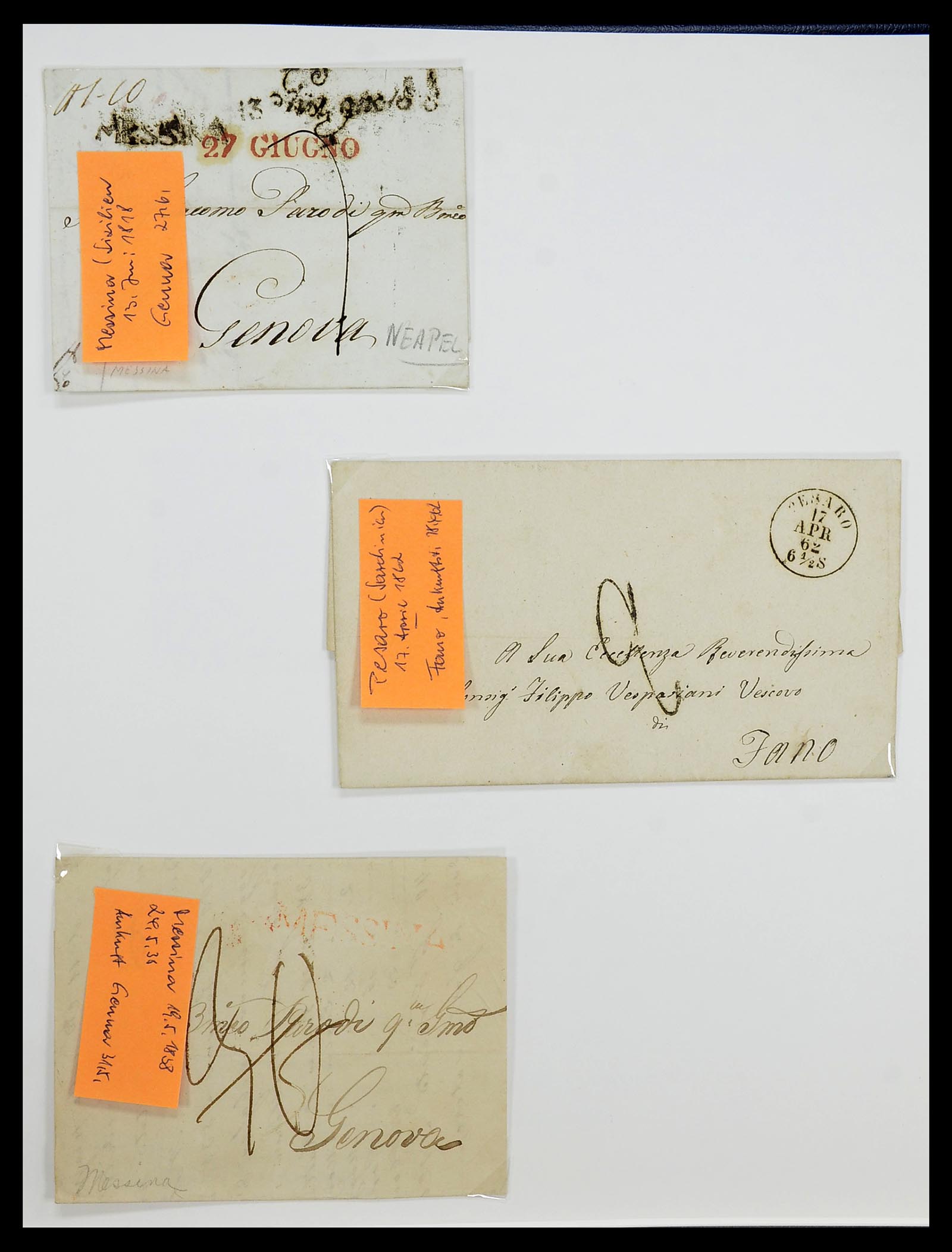34205 125 - Postzegelverzameling 34205 Italiaanse Staten 1653(!!)-1872.