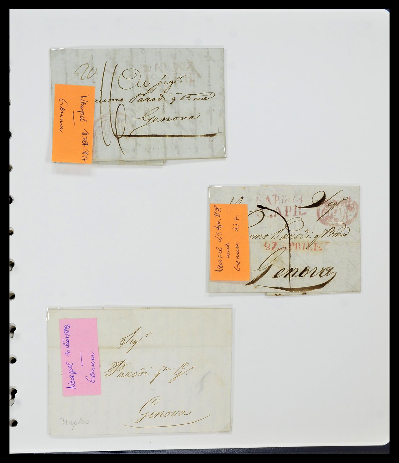 34205 129 - Postzegelverzameling 34205 Italiaanse Staten 1653(!!)-1872.
