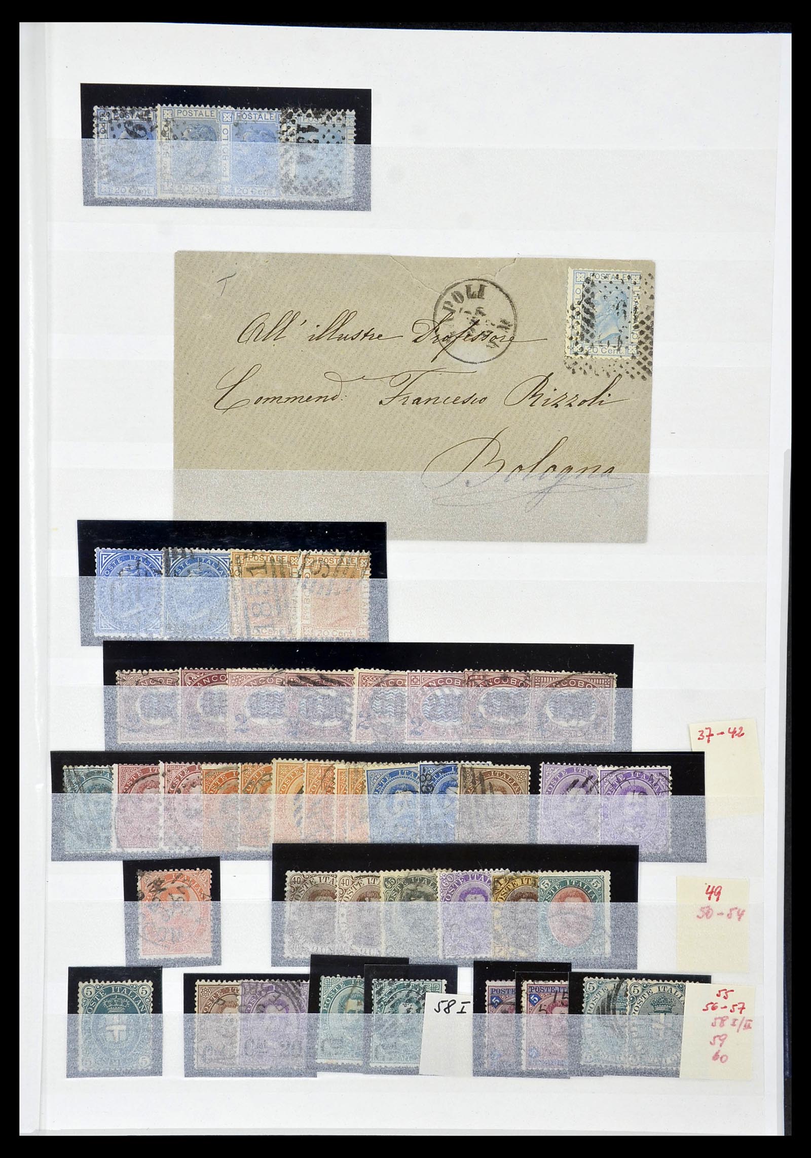 34206 003 - Postzegelverzameling 34206 Italië en gebieden 1861-2000.