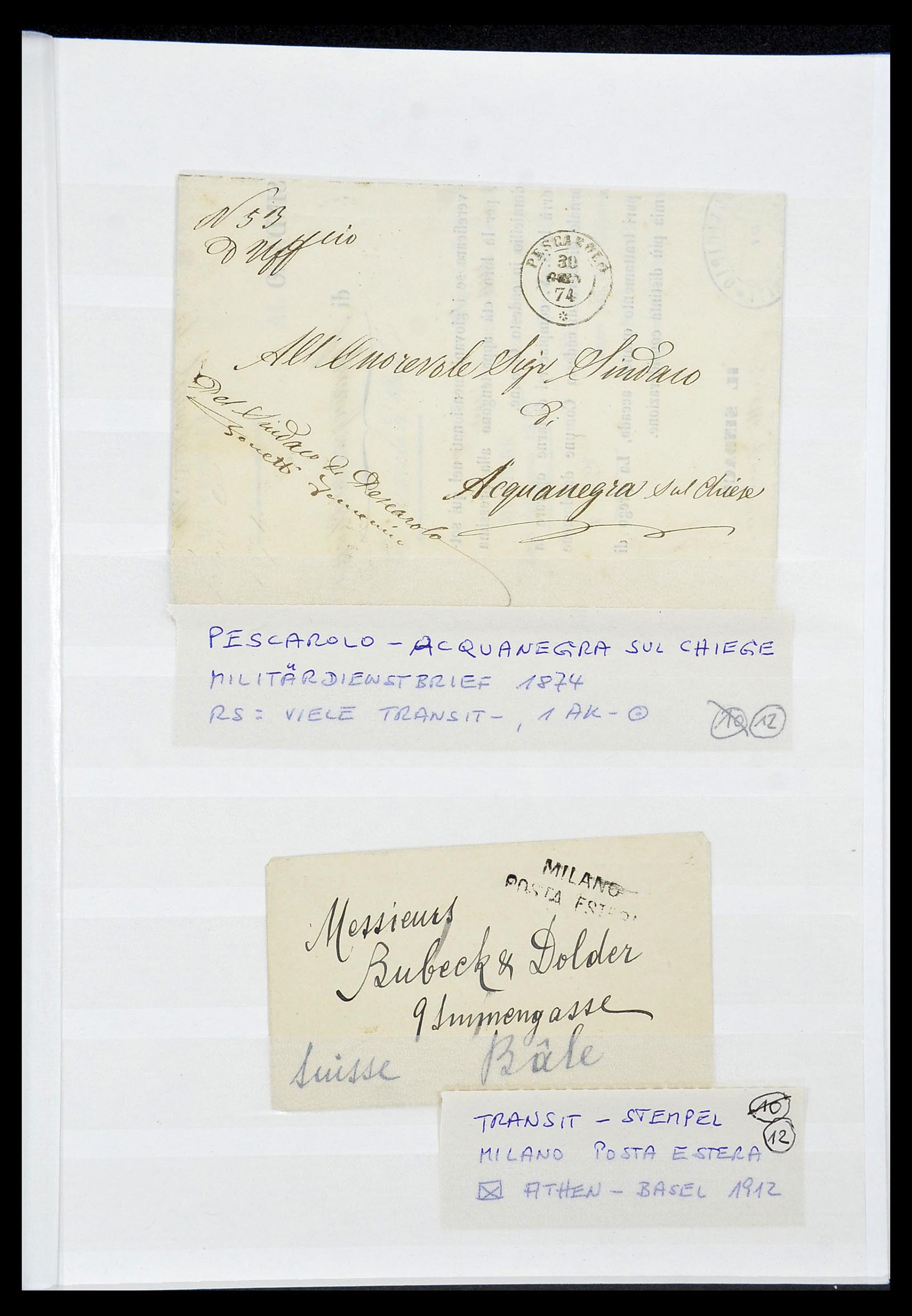 34206 009 - Postzegelverzameling 34206 Italië en gebieden 1861-2000.