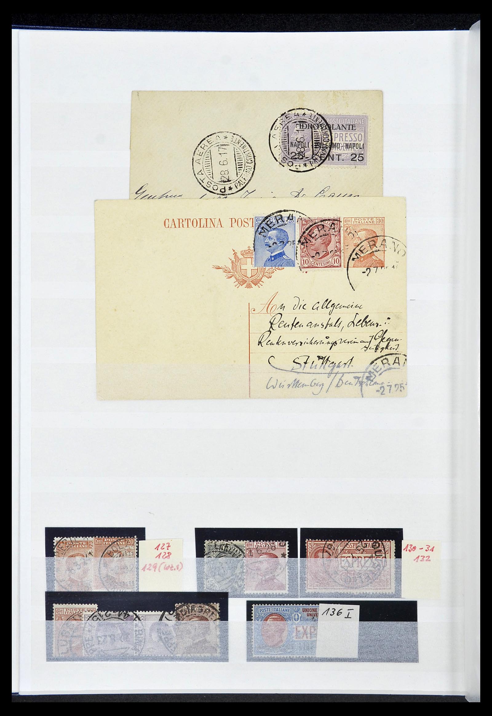 34206 016 - Postzegelverzameling 34206 Italië en gebieden 1861-2000.