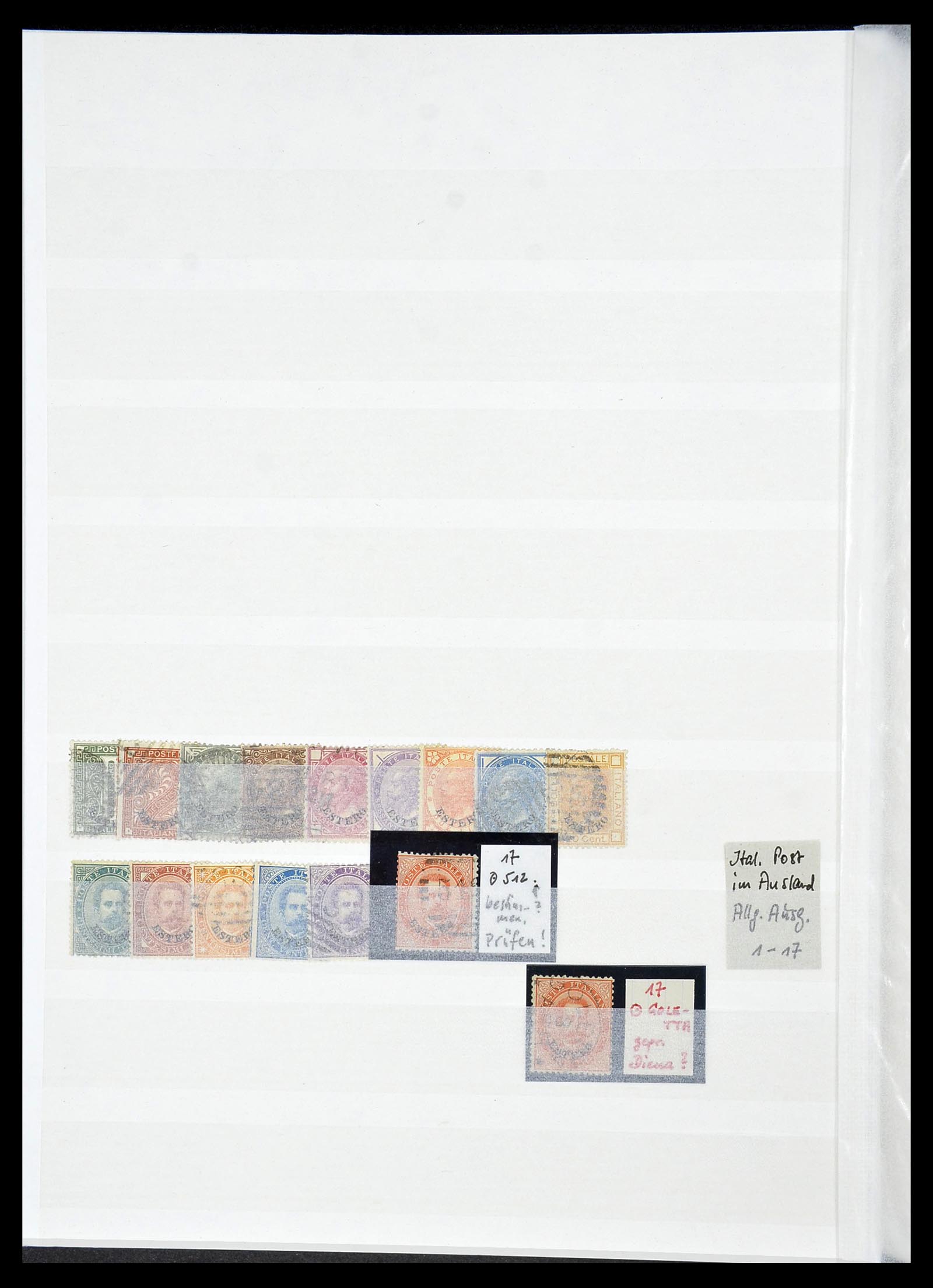 34206 026 - Postzegelverzameling 34206 Italië en gebieden 1861-2000.