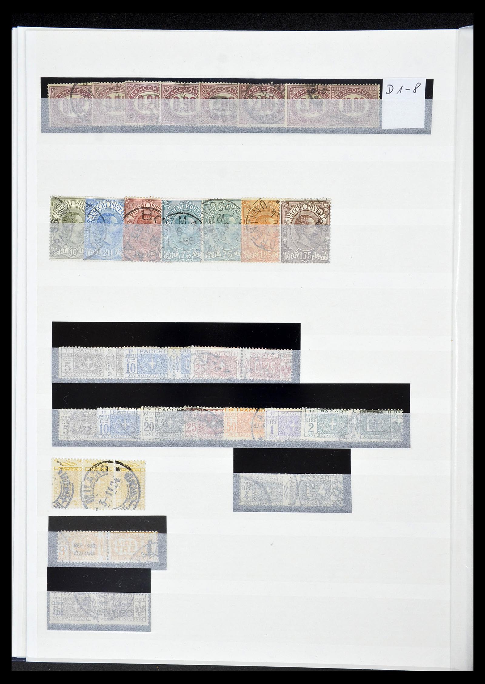 34206 028 - Postzegelverzameling 34206 Italië en gebieden 1861-2000.