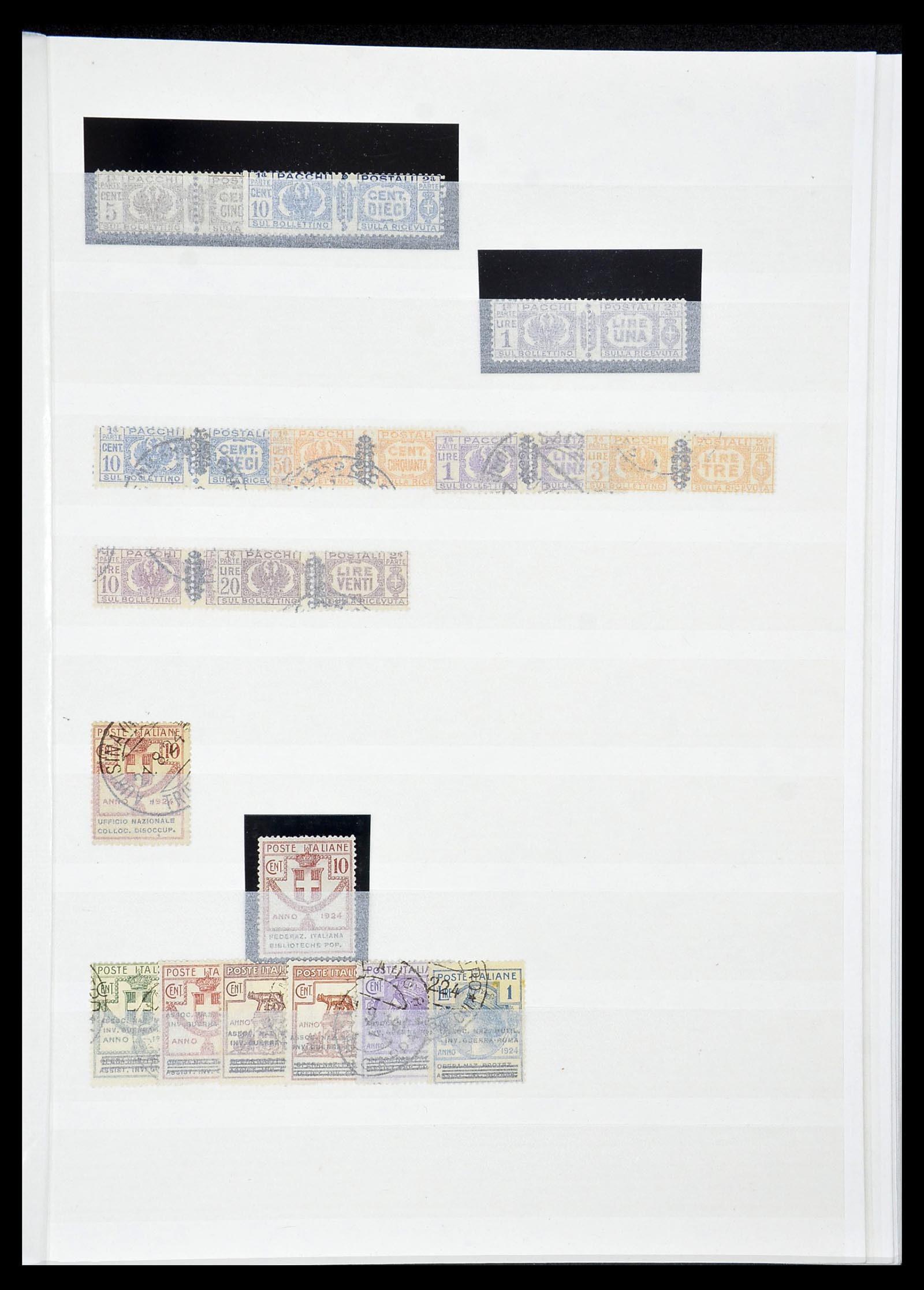 34206 029 - Postzegelverzameling 34206 Italië en gebieden 1861-2000.