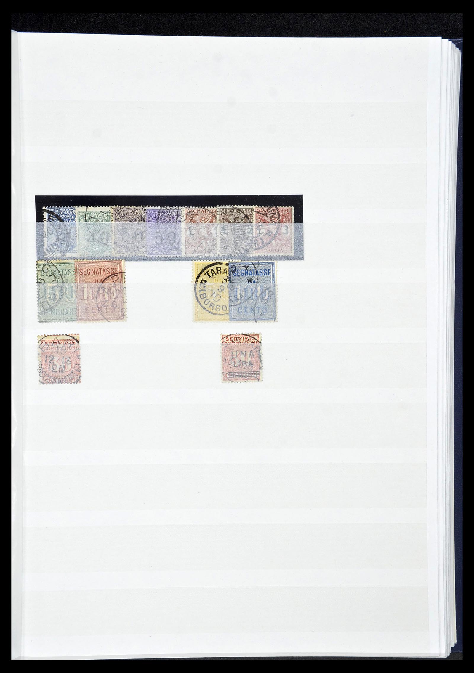 34206 031 - Postzegelverzameling 34206 Italië en gebieden 1861-2000.