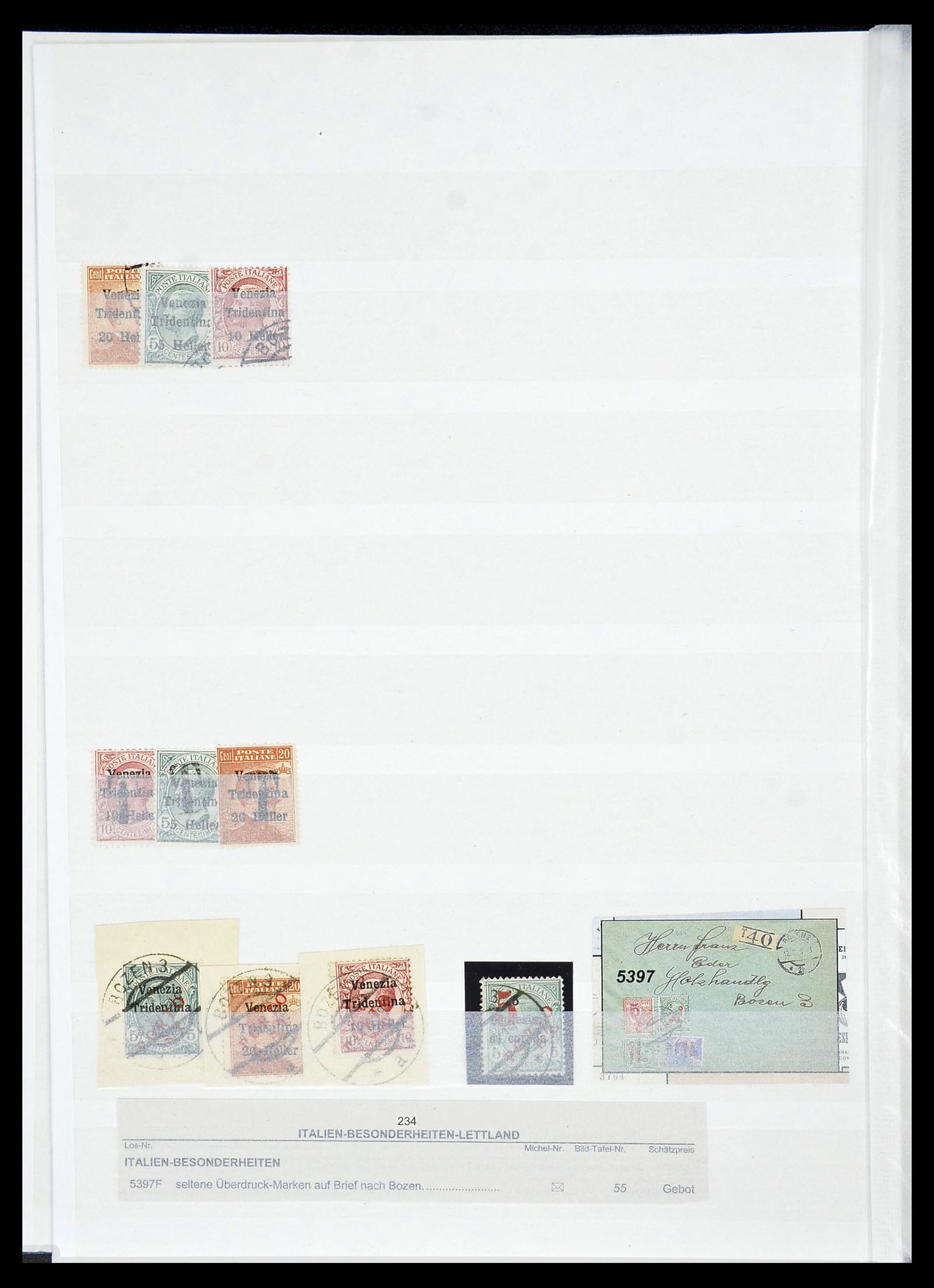 34206 032 - Postzegelverzameling 34206 Italië en gebieden 1861-2000.