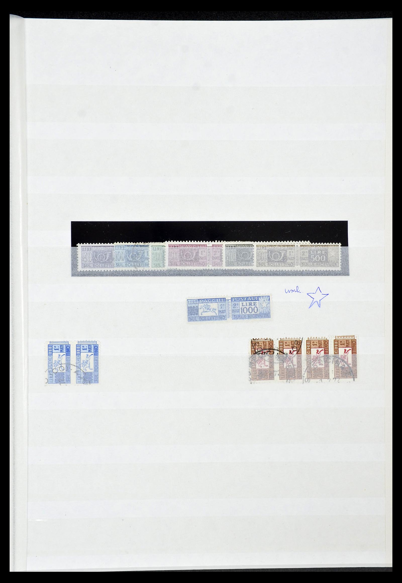 34206 065 - Postzegelverzameling 34206 Italië en gebieden 1861-2000.