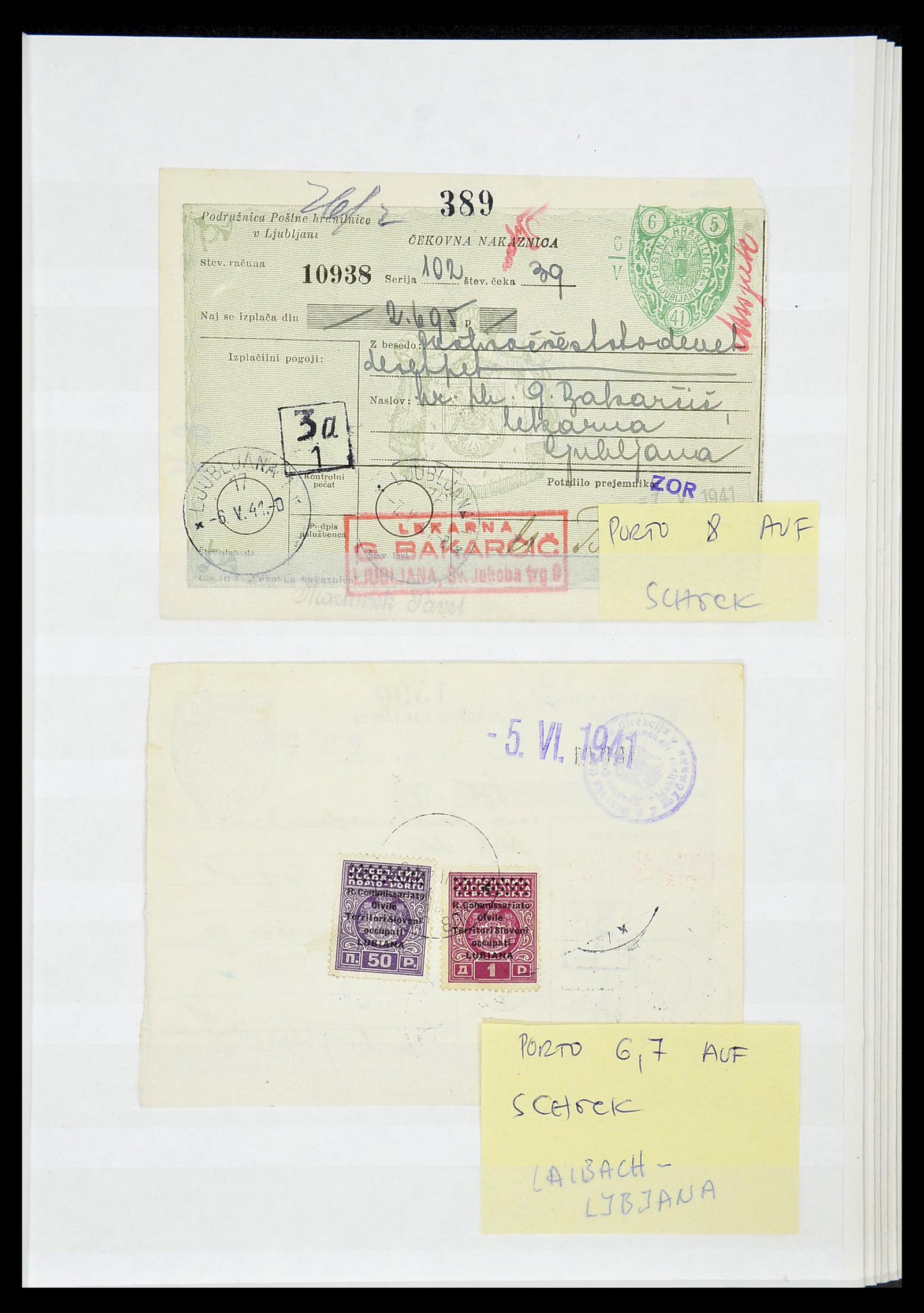 34206 071 - Postzegelverzameling 34206 Italië en gebieden 1861-2000.