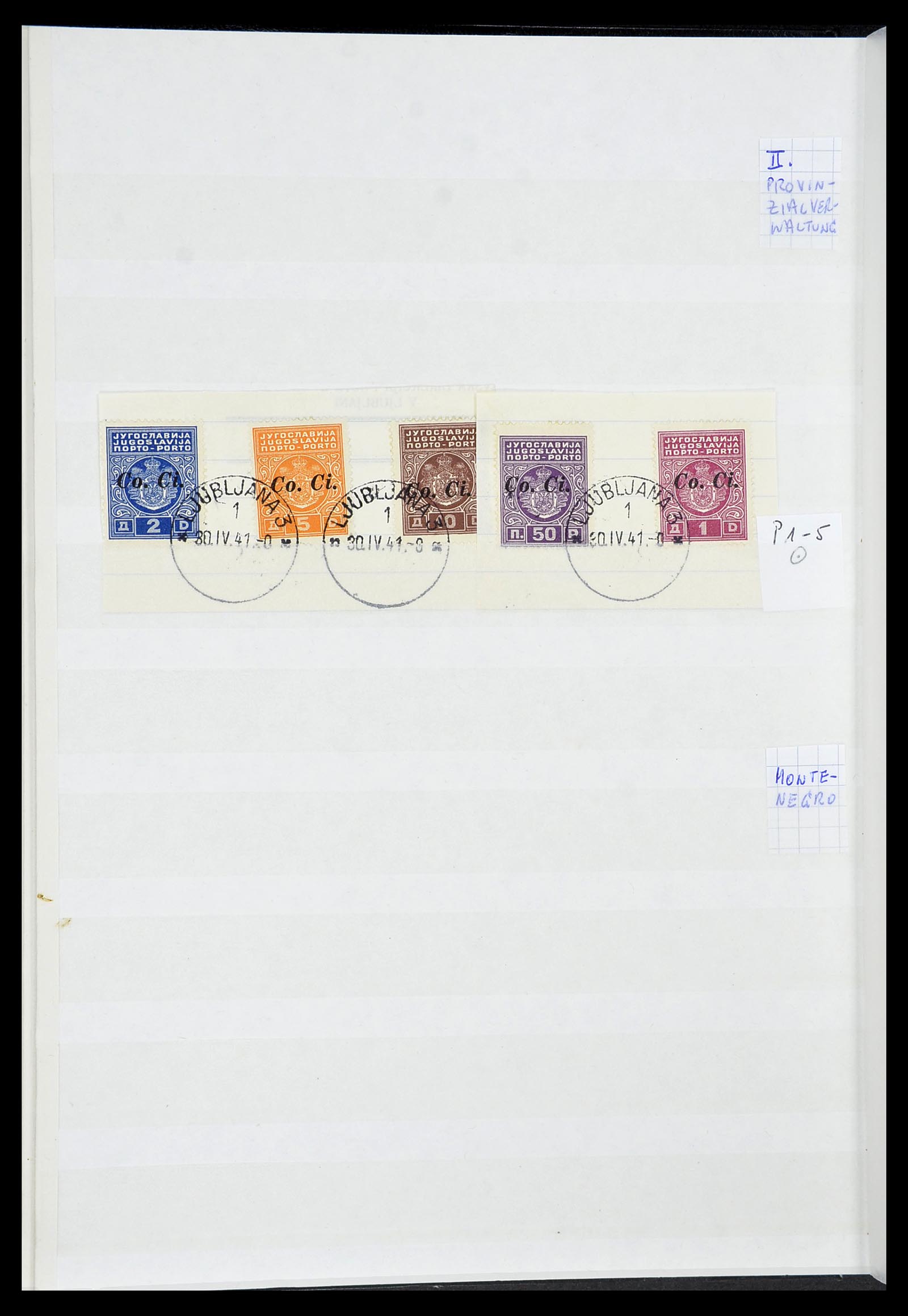 34206 072 - Postzegelverzameling 34206 Italië en gebieden 1861-2000.