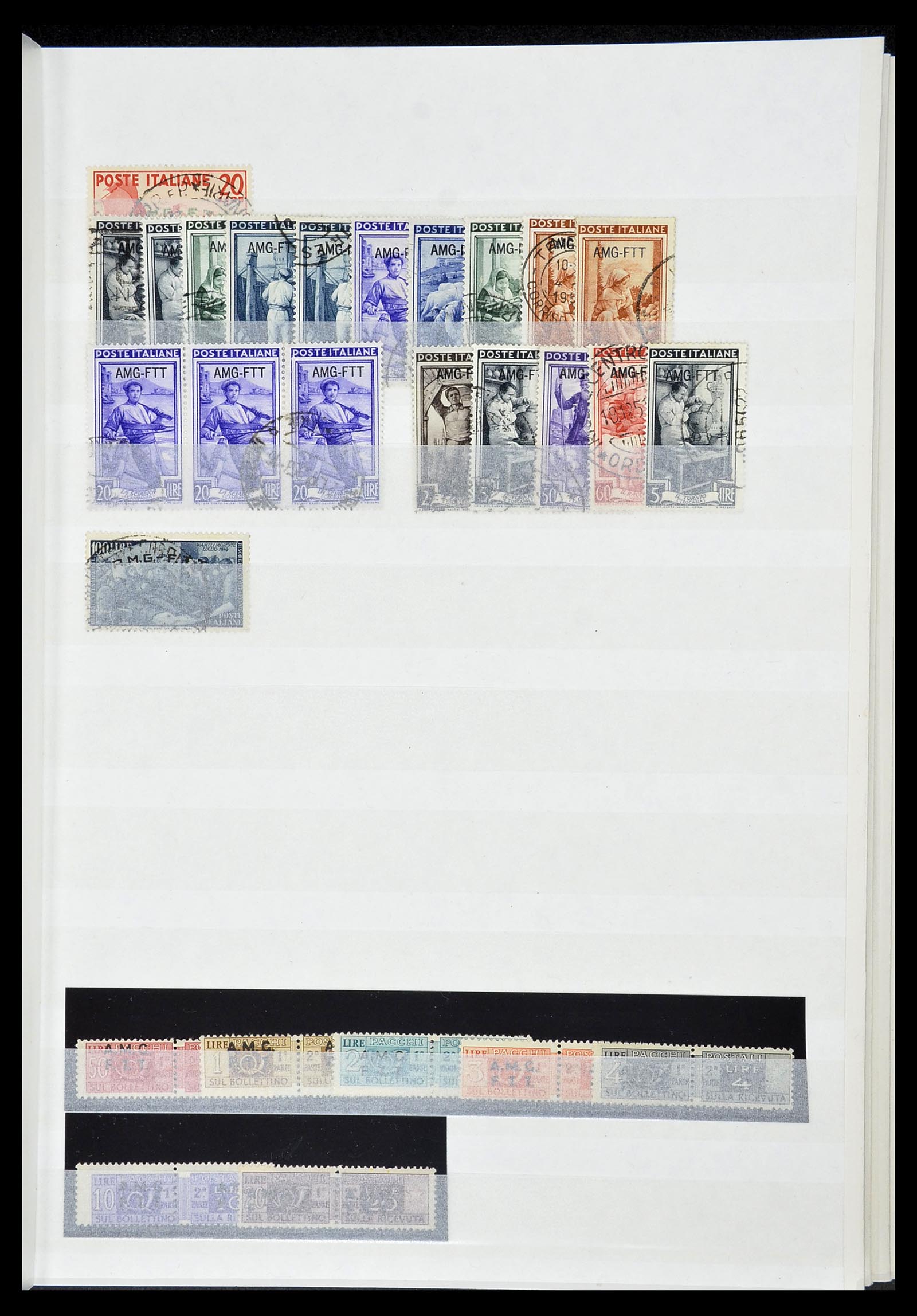 34206 075 - Postzegelverzameling 34206 Italië en gebieden 1861-2000.