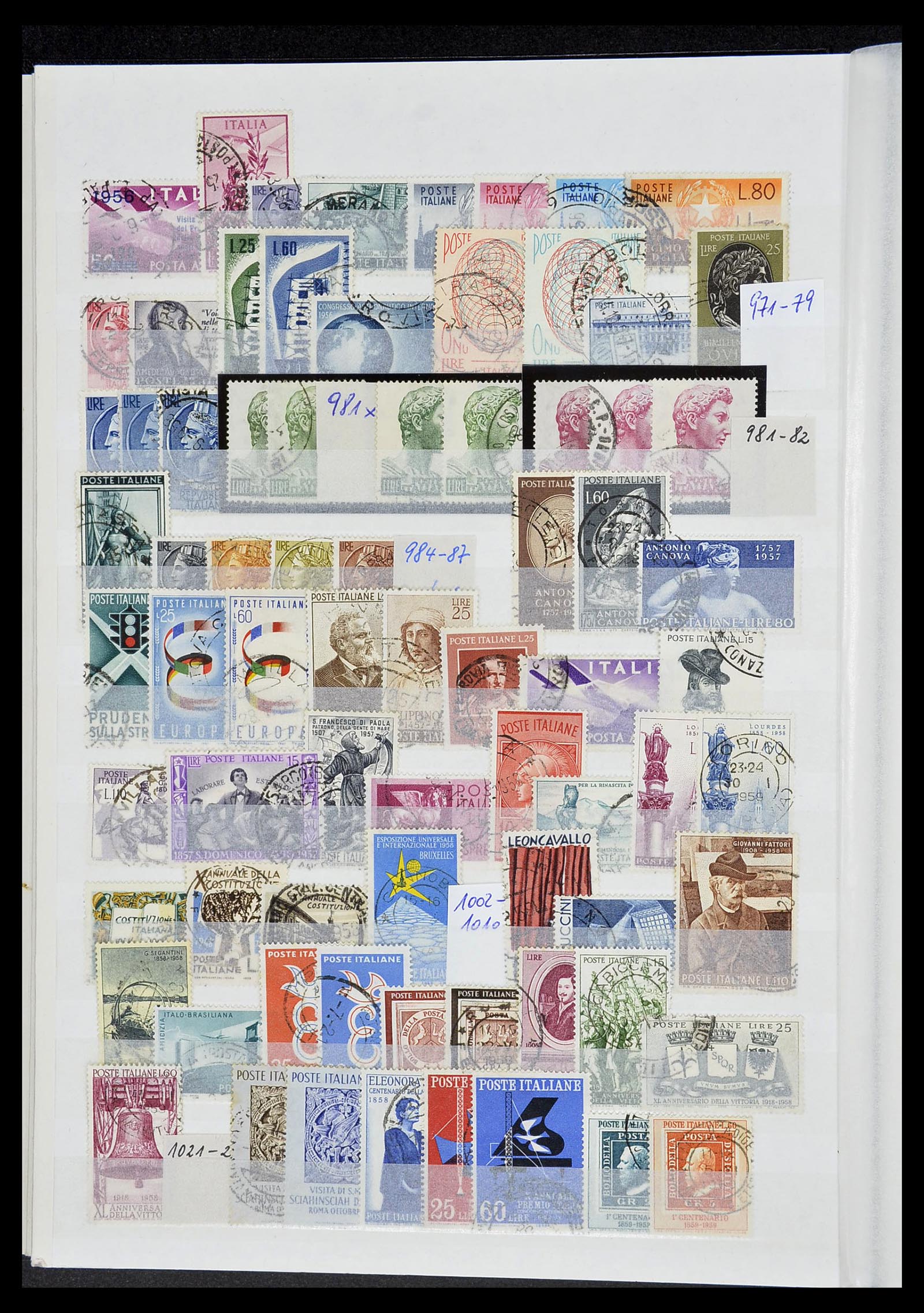 34206 076 - Stamp collection 34206 Italy and territories 1861-2000.