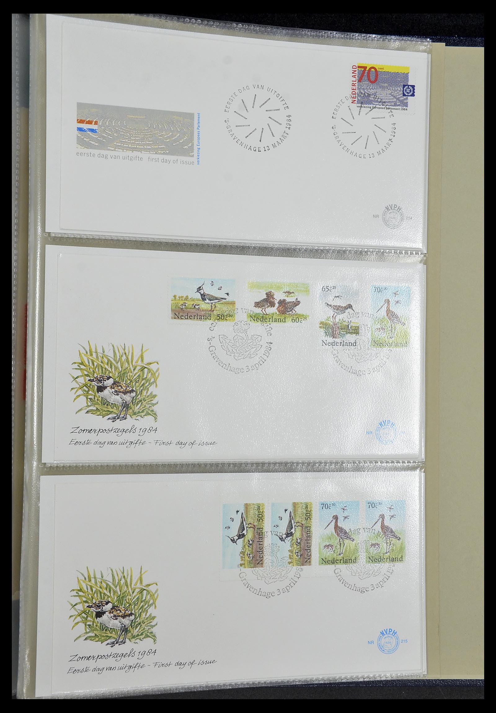 34207 043 - Stamp collection 34207 Netherlands FDC's 1970-2011.