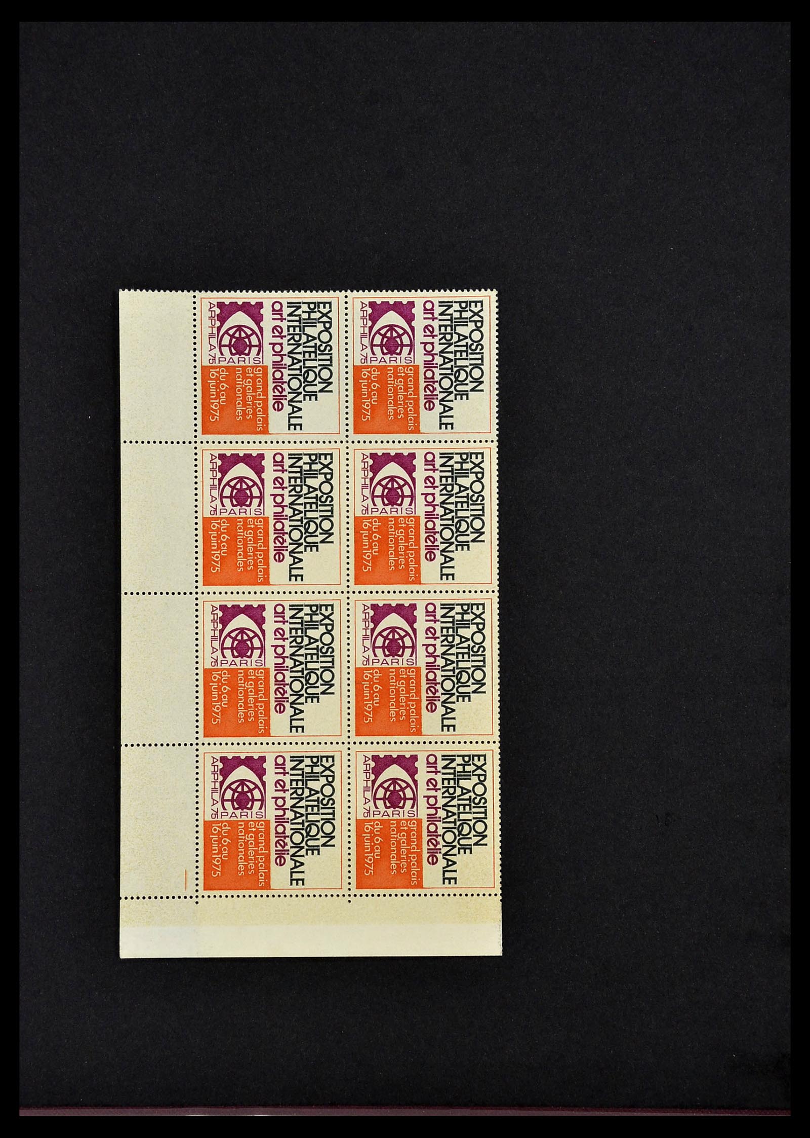 34208 094 - Postzegelverzameling 34208 Frankrijk back of the book 1863-1996.
