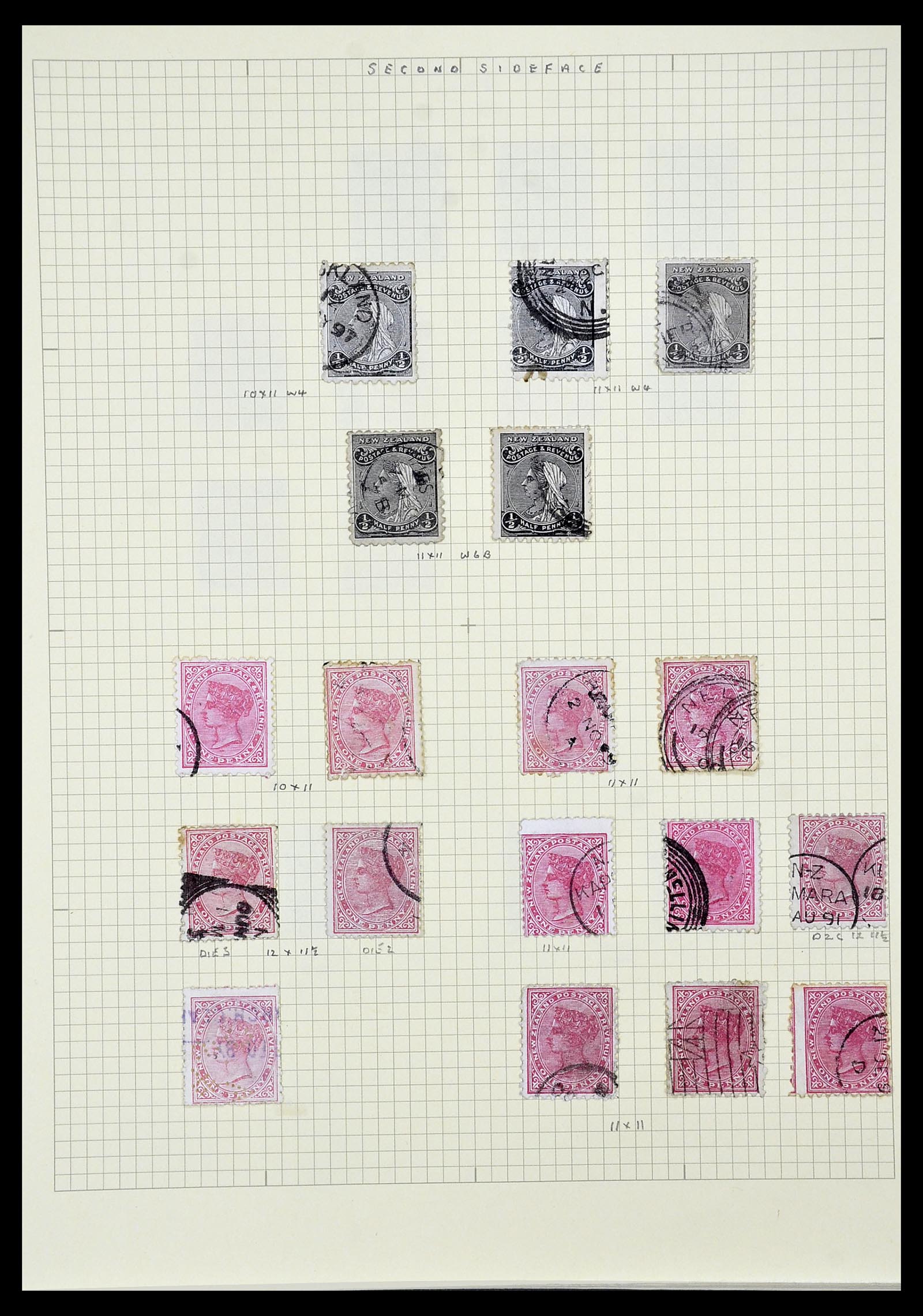 34209 005 - Postzegelverzameling 34209 Nieuw Zeeland 1864-2012.