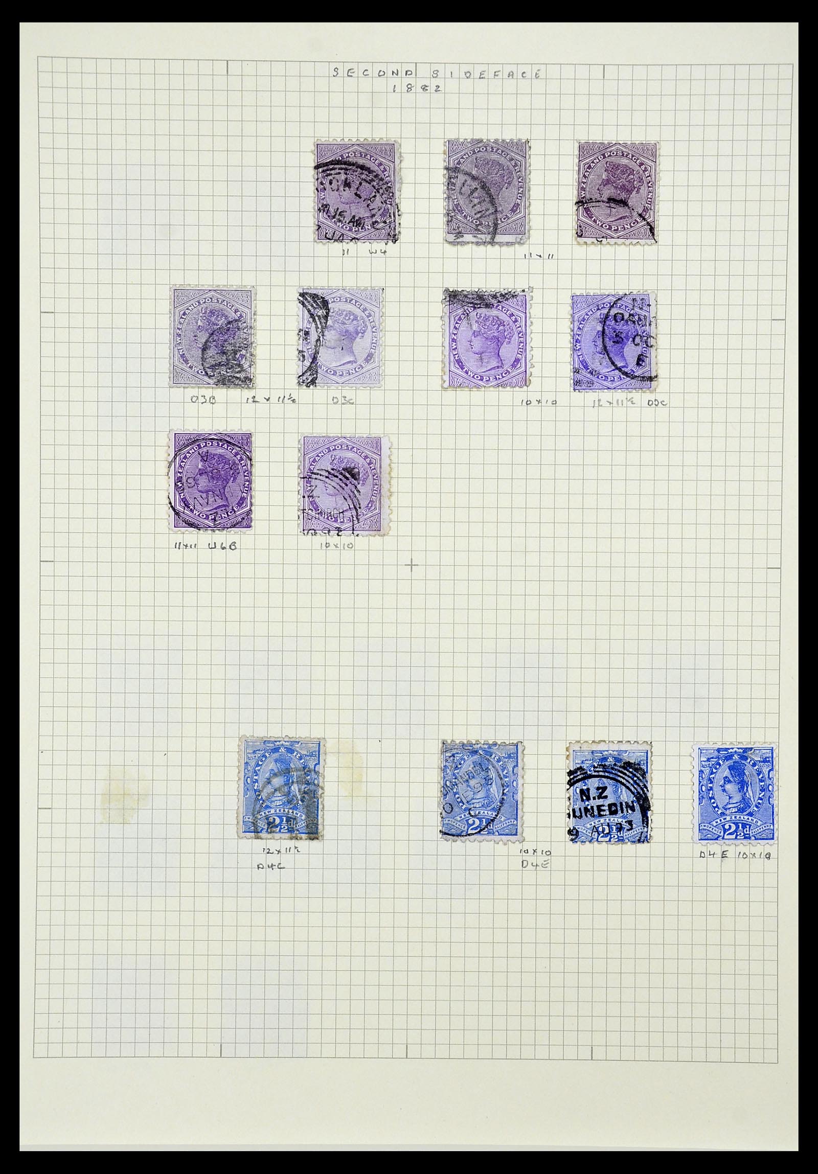 34209 006 - Postzegelverzameling 34209 Nieuw Zeeland 1864-2012.