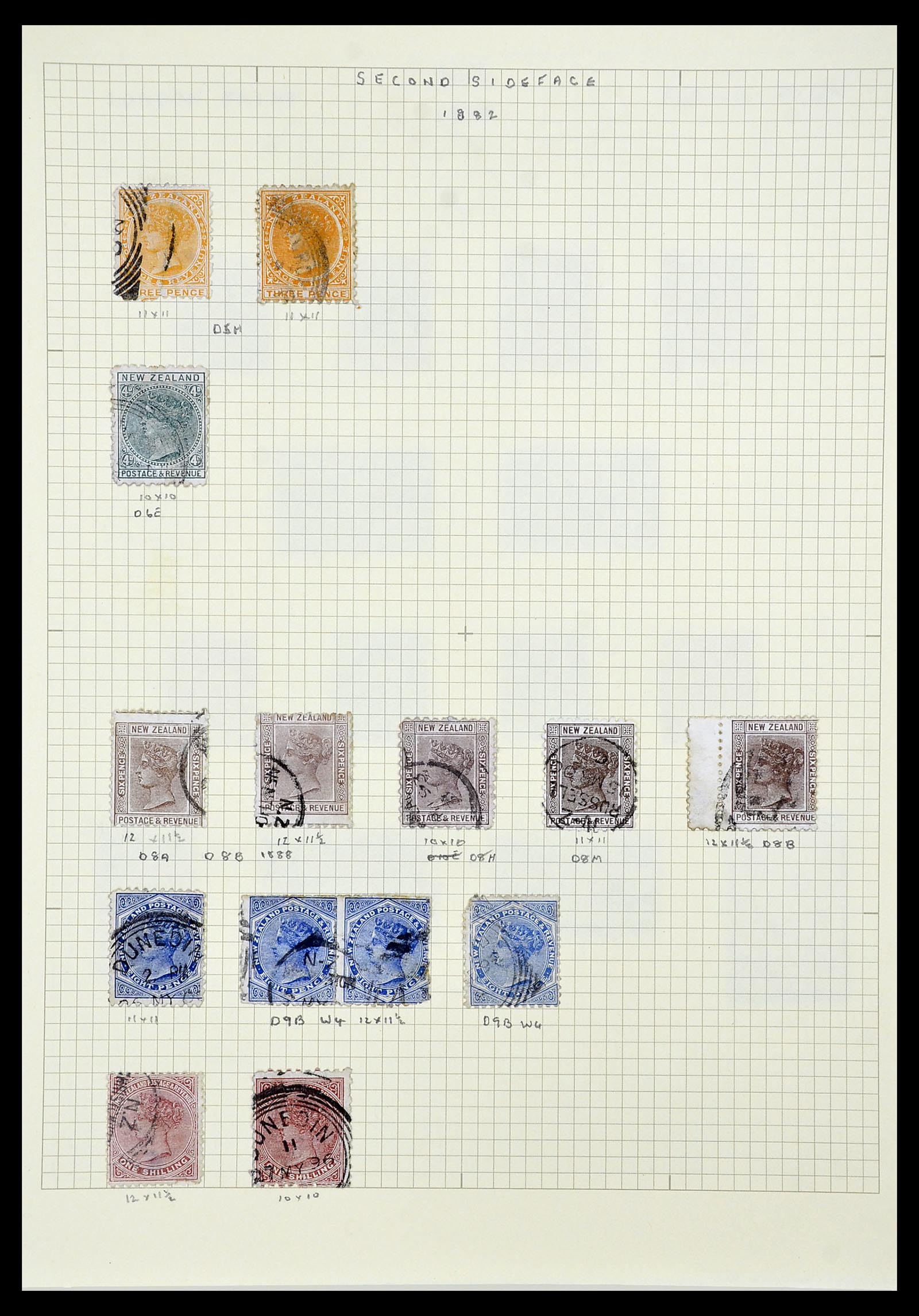 34209 007 - Stamp collection 34209 New Zealand 1864-2012.