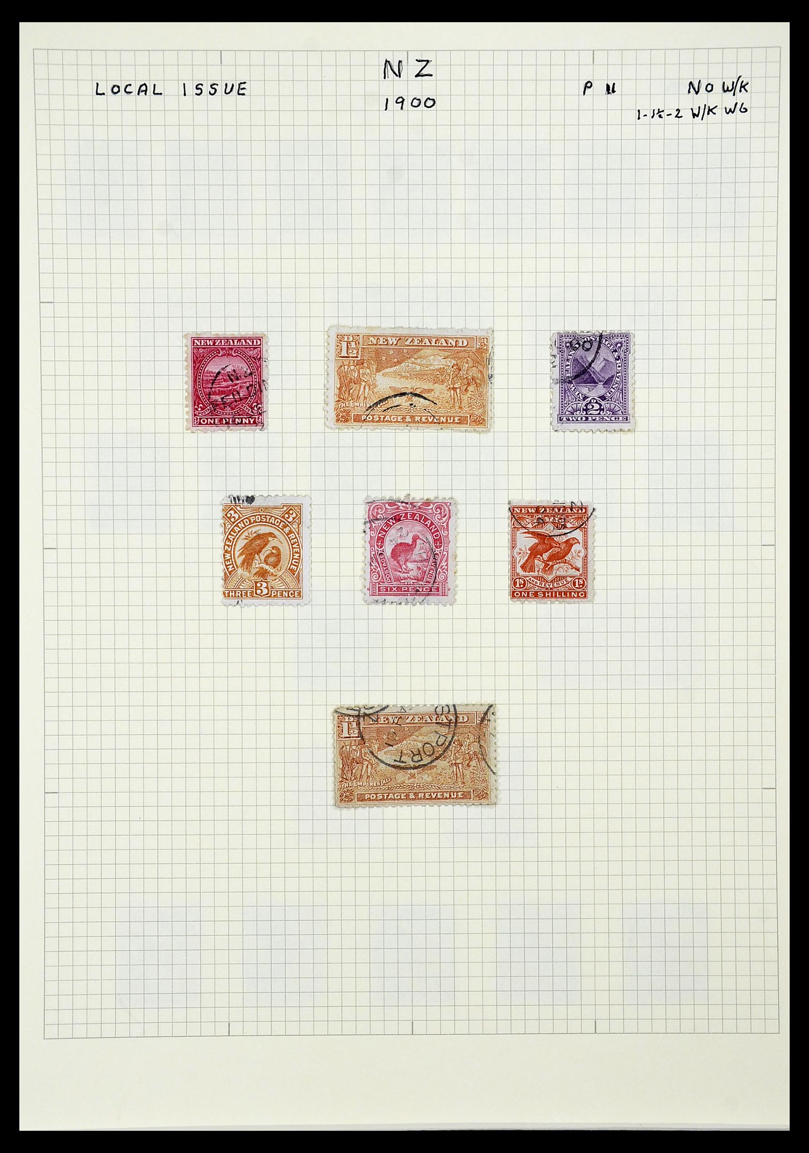 34209 013 - Postzegelverzameling 34209 Nieuw Zeeland 1864-2012.