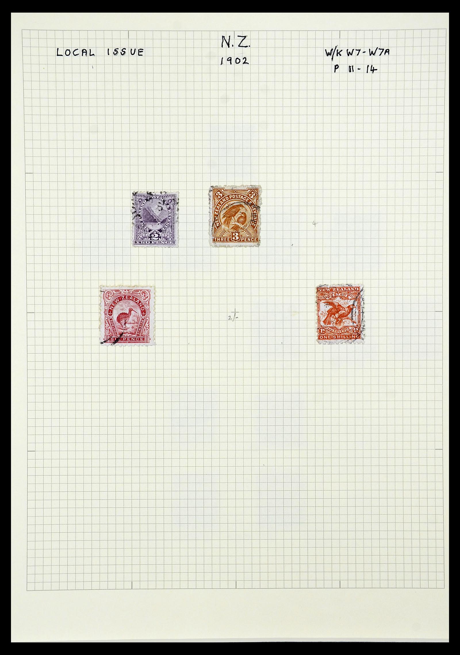 34209 015 - Postzegelverzameling 34209 Nieuw Zeeland 1864-2012.